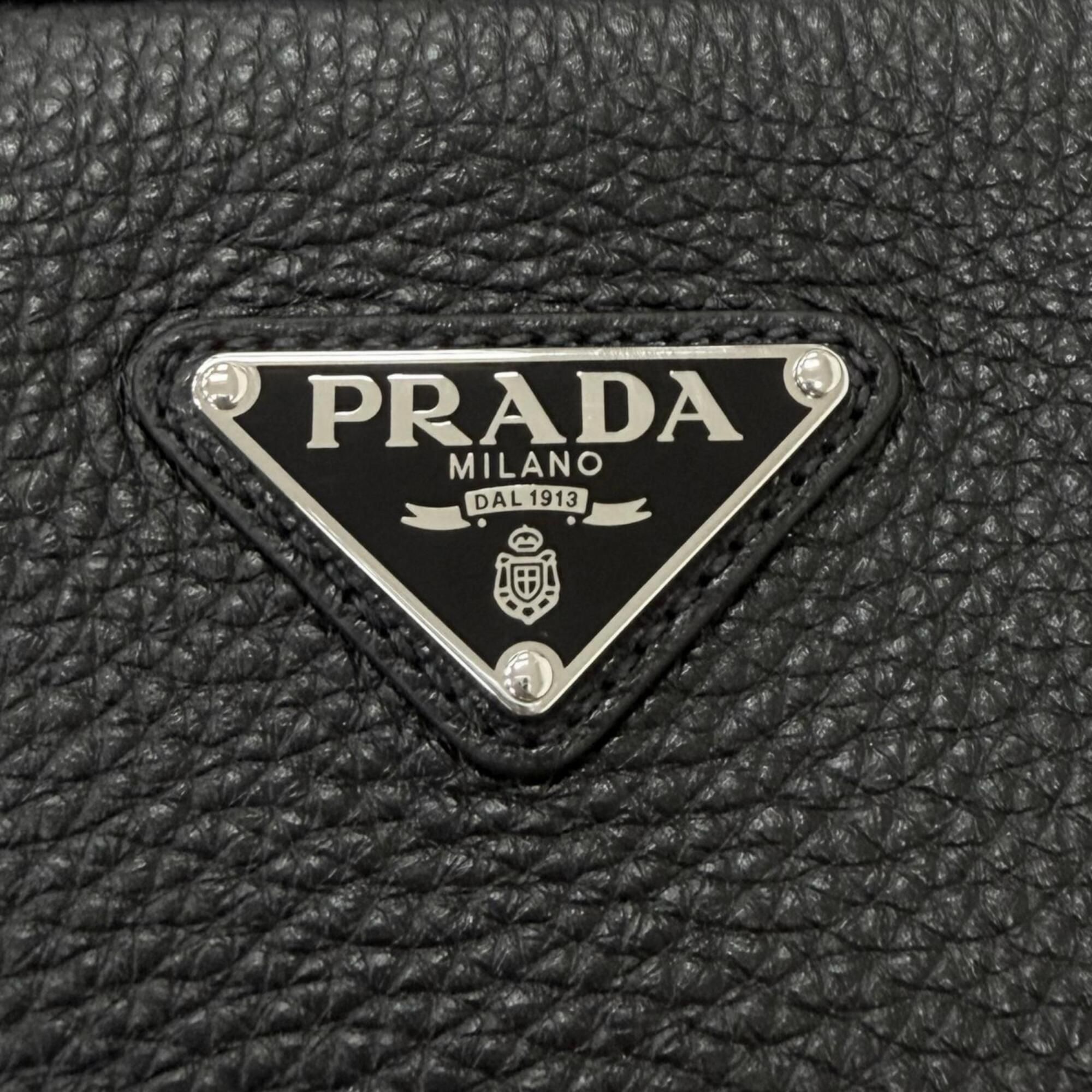 Leather Shoulder Bag (Pre-Owned) - Prada - Modalova