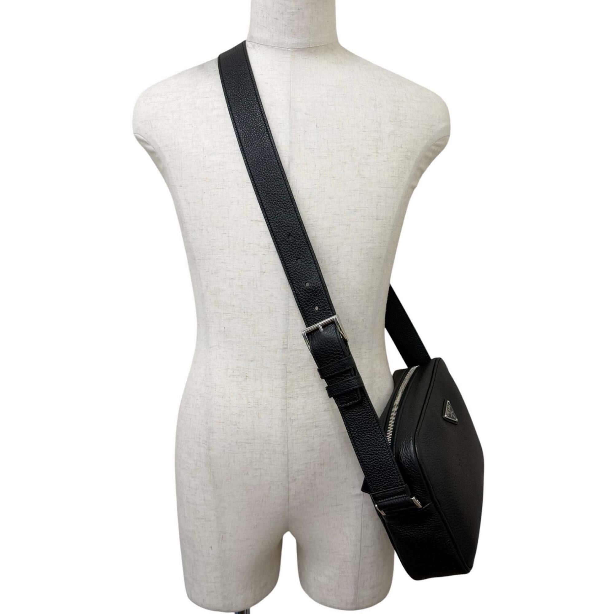 Leather Shoulder Bag (Pre-Owned) - Prada - Modalova