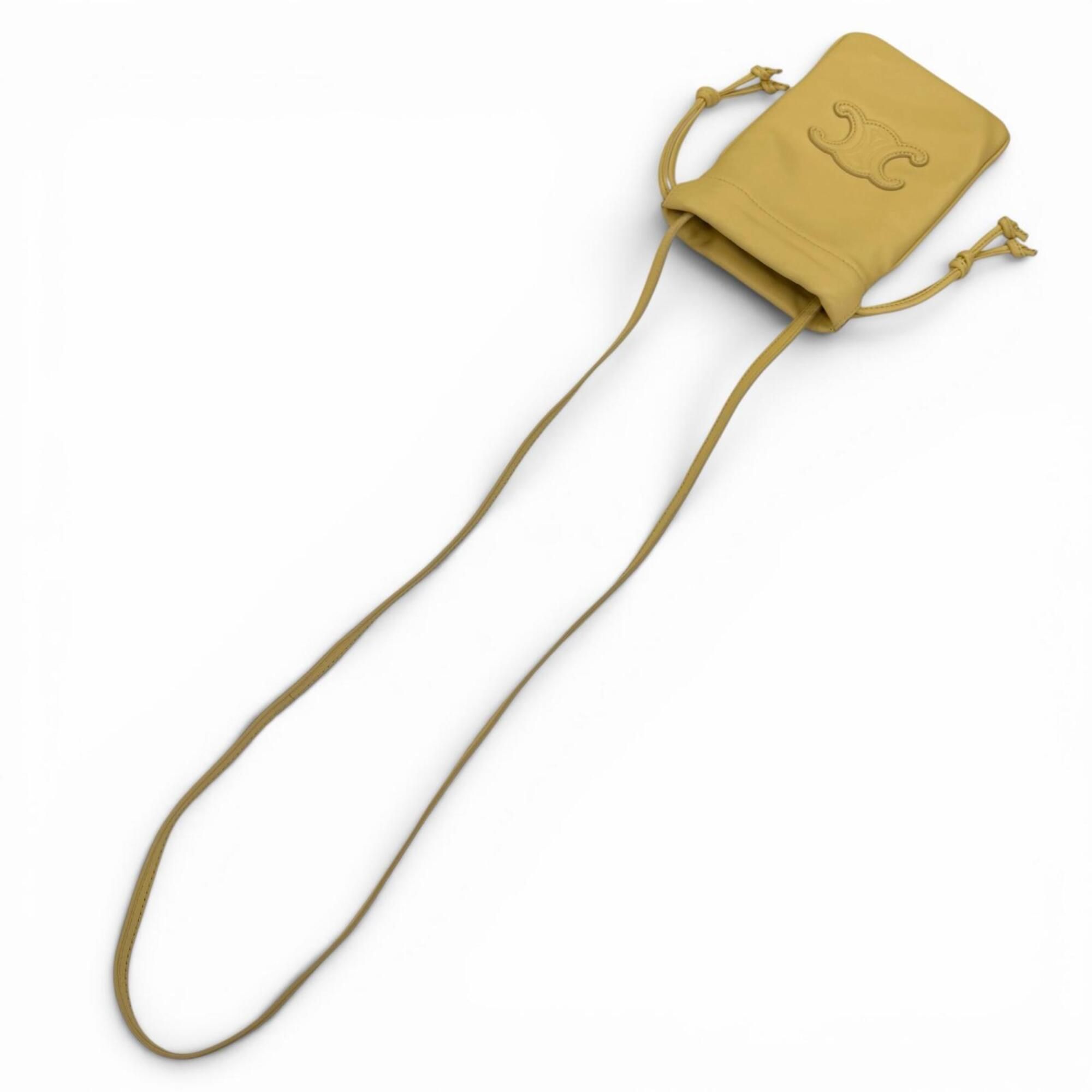 Leather Pouch Shoulder Bag (Pre-Owned) - Celine - Modalova