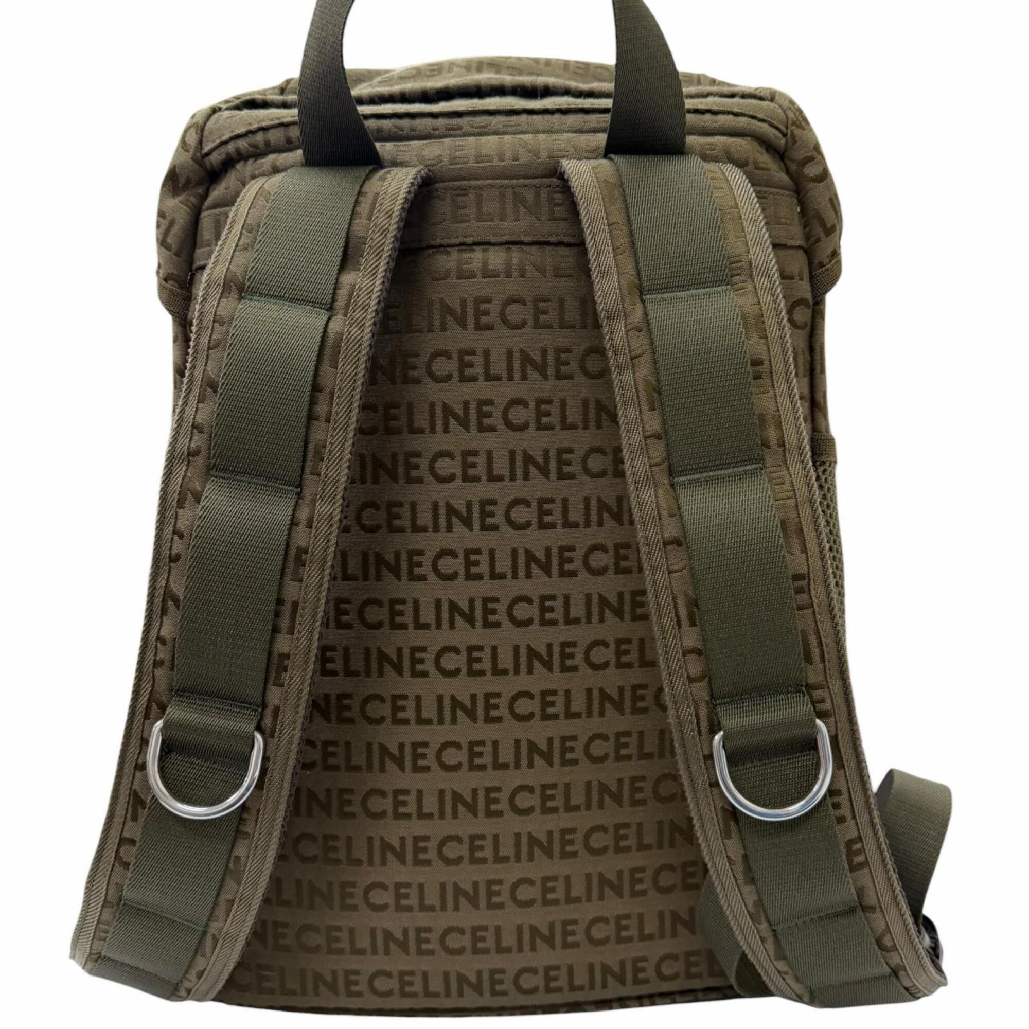 Canvas Leather Backpack (Pre-Owned) - Celine - Modalova