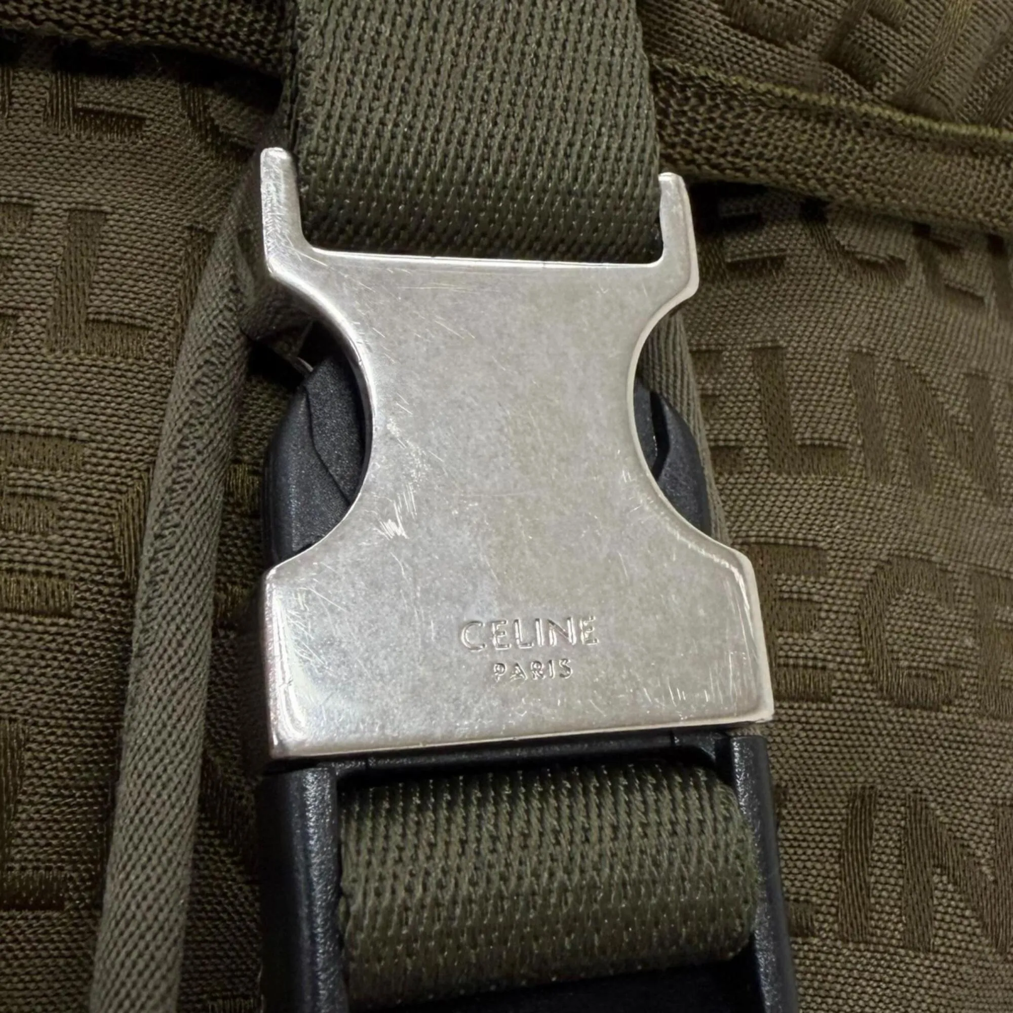 Canvas Leather Backpack (Pre-Owned) - Celine - Modalova