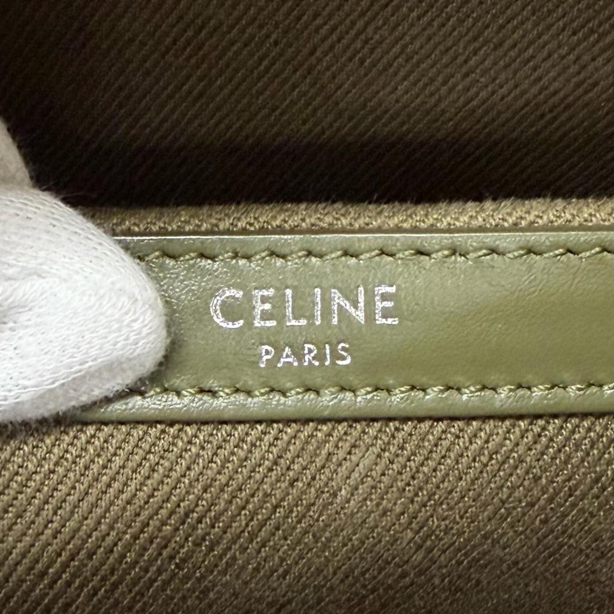 Canvas Leather Backpack (Pre-Owned) - Celine - Modalova