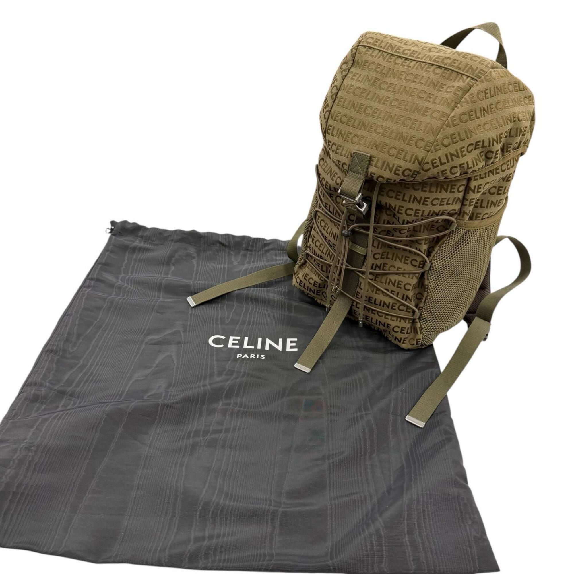 Canvas Leather Backpack (Pre-Owned) - Celine - Modalova
