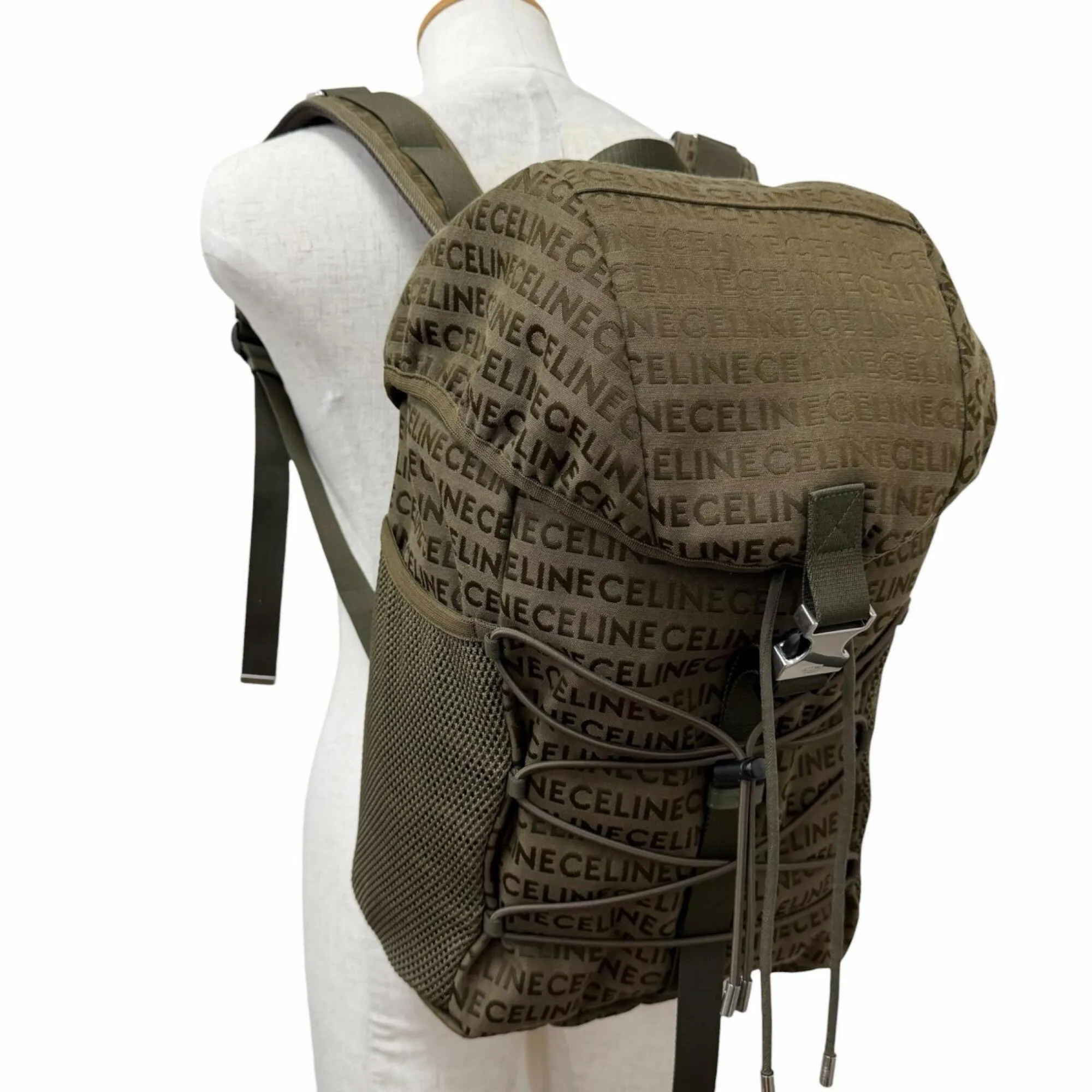 Canvas Leather Backpack (Pre-Owned) - Celine - Modalova