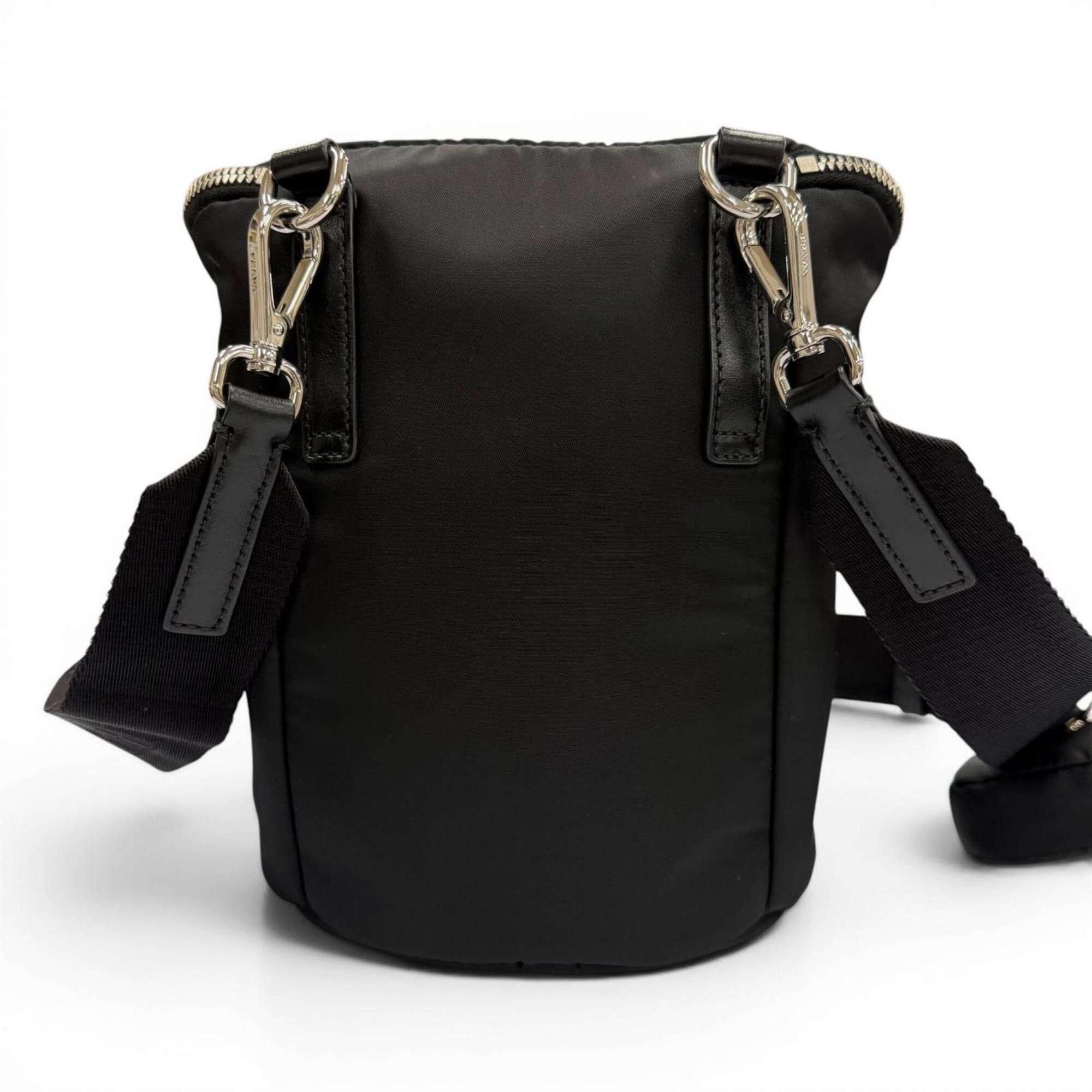 Nylon Leather Pouch Shoulder Bag (Pre-Owned) - Prada - Modalova