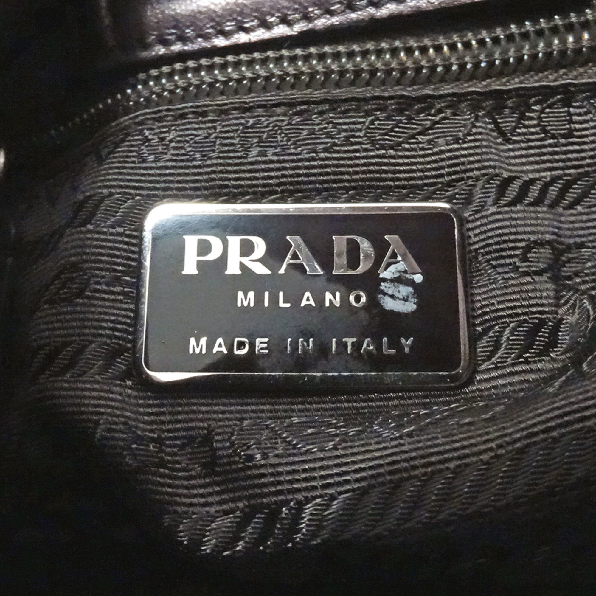 Leather Shoulder Bag (Pre-Owned) - Prada - Modalova