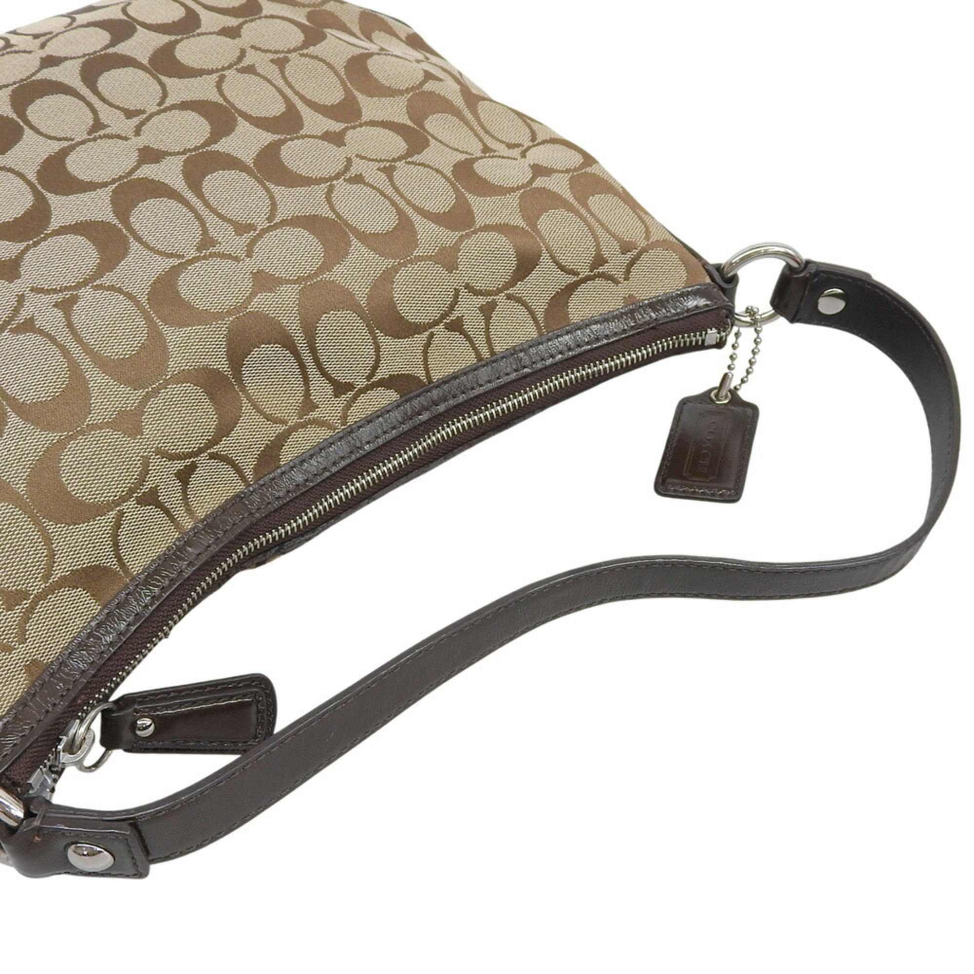 Canvas Leather Shoulder Bag (Pre-Owned) - Coach - Modalova