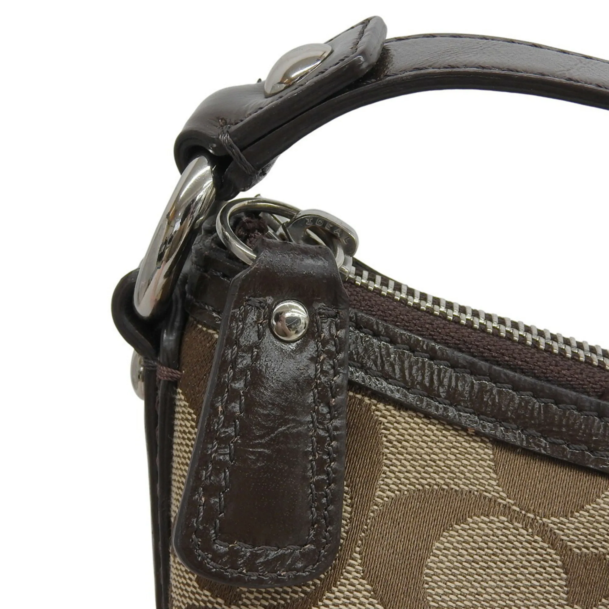 Canvas Leather Shoulder Bag (Pre-Owned) - Coach - Modalova