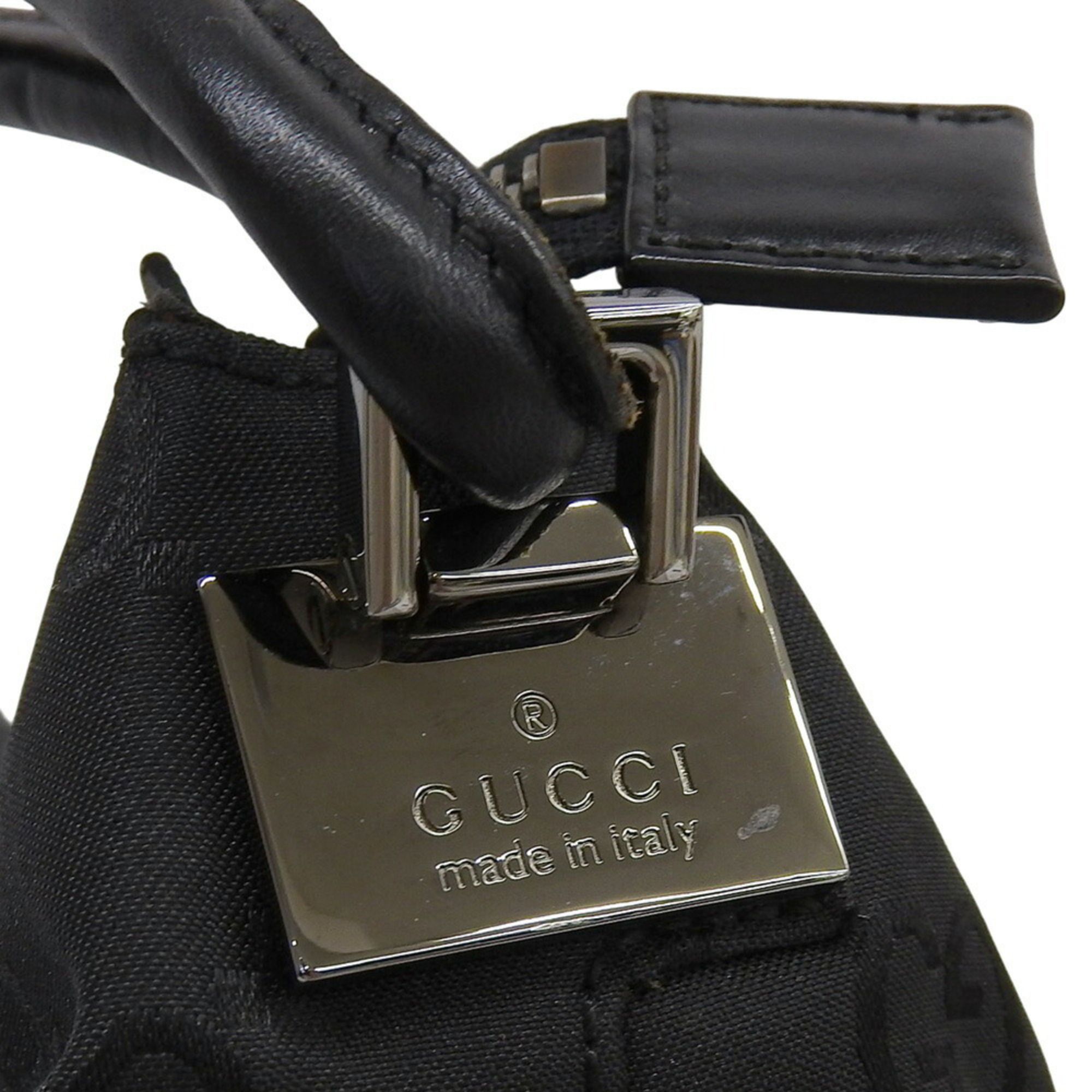 Nylon Leather Shoulder Bag (Pre-Owned) - Gucci - Modalova