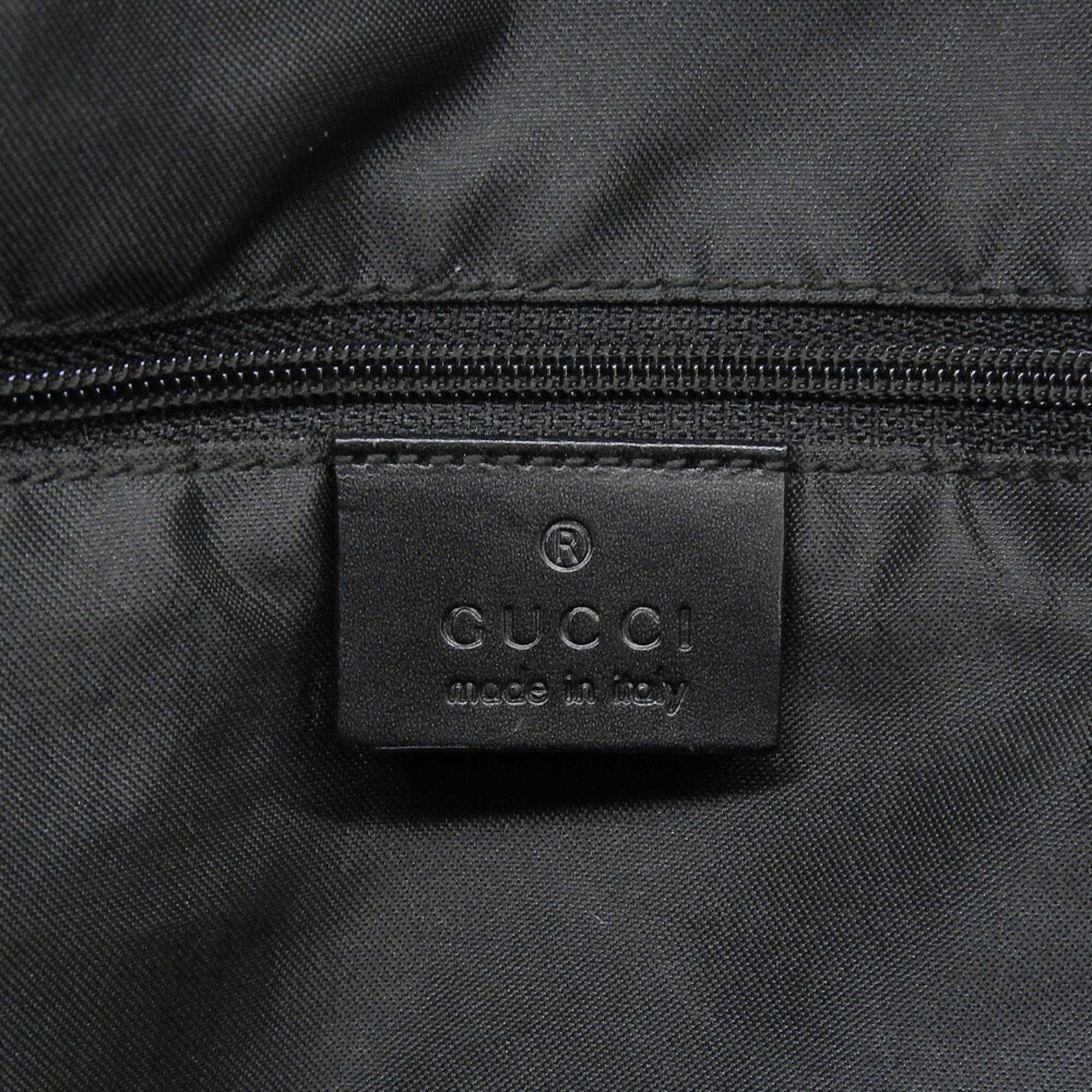 Nylon Leather Shoulder Bag (Pre-Owned) - Gucci - Modalova