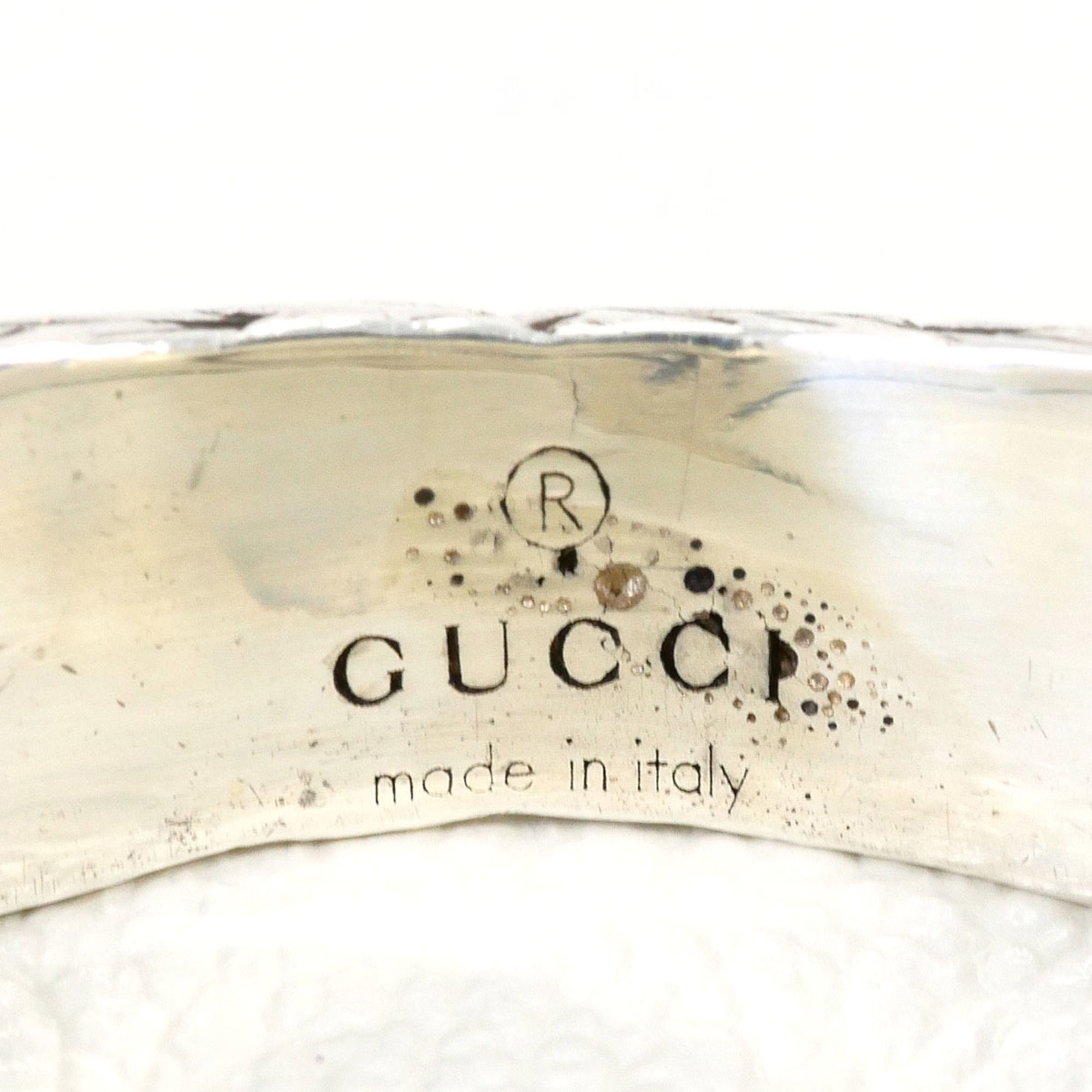Silver 925 Band Ring (Pre-Owned) - Gucci - Modalova
