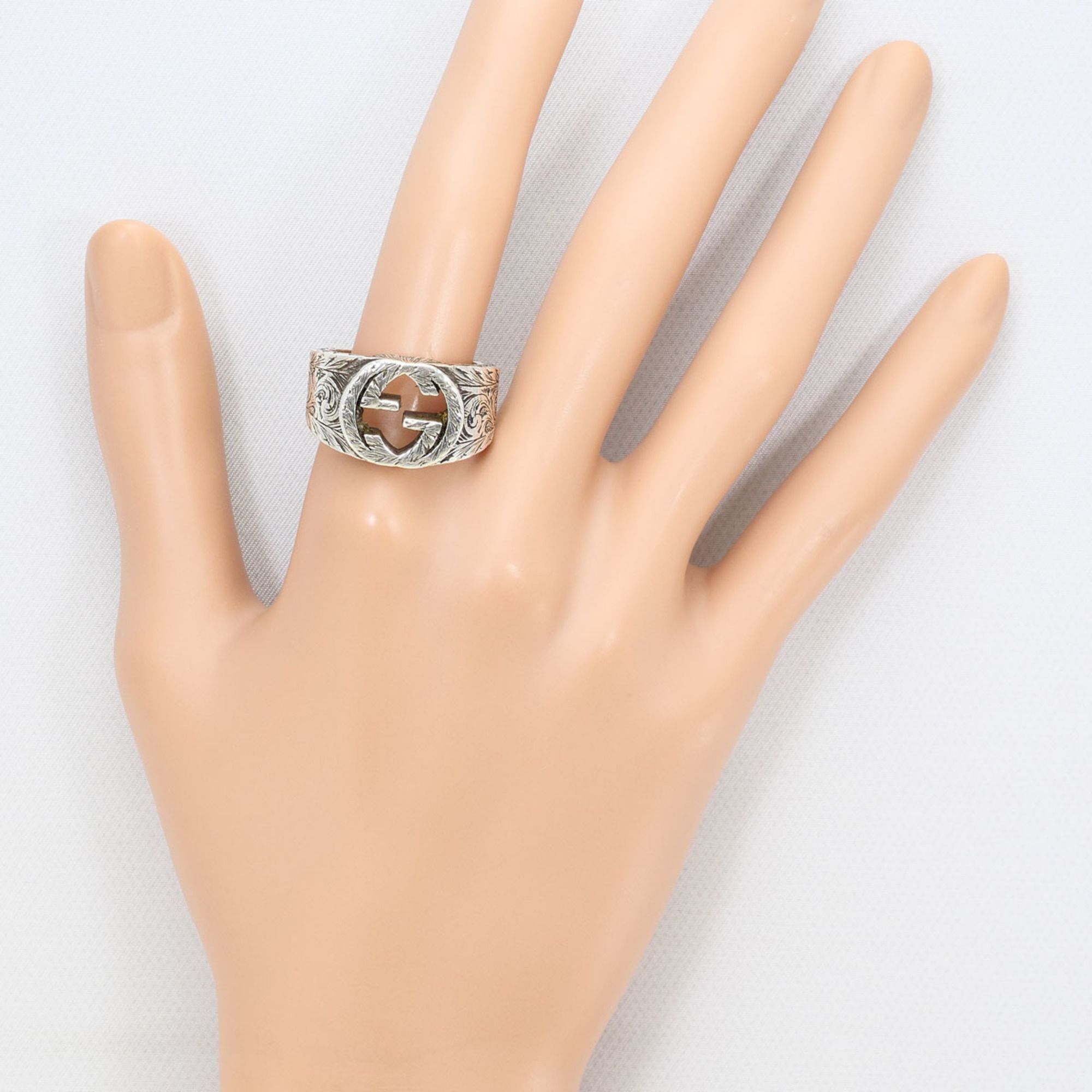 Silver 925 Band Ring (Pre-Owned) - Gucci - Modalova