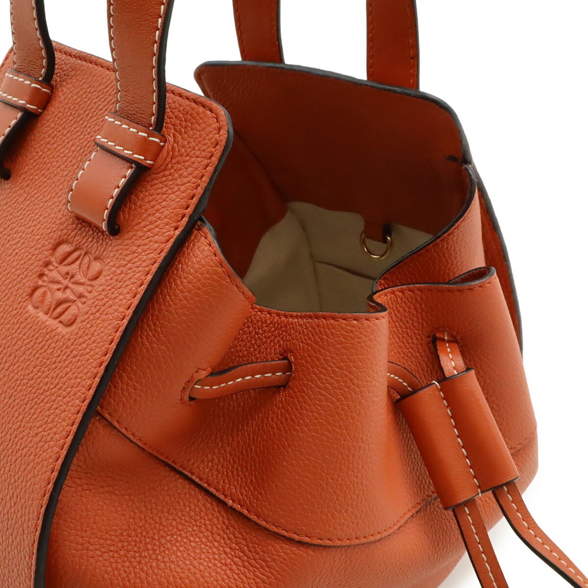 Hammock Leather Handbag Shoulder Bag (Pre-Owned) - Loewe - Modalova