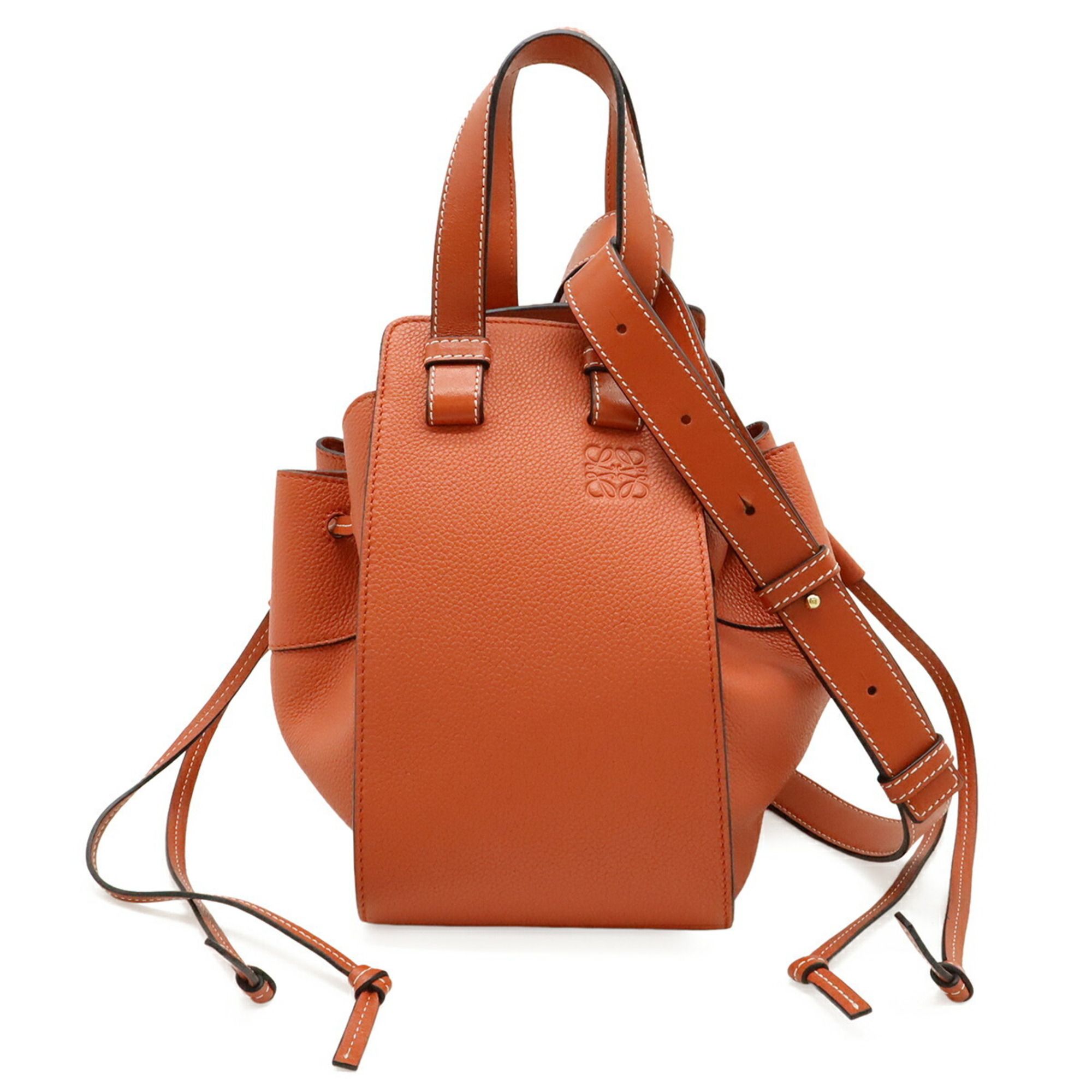 Hammock Leather Handbag Shoulder Bag (Pre-Owned) - Loewe - Modalova