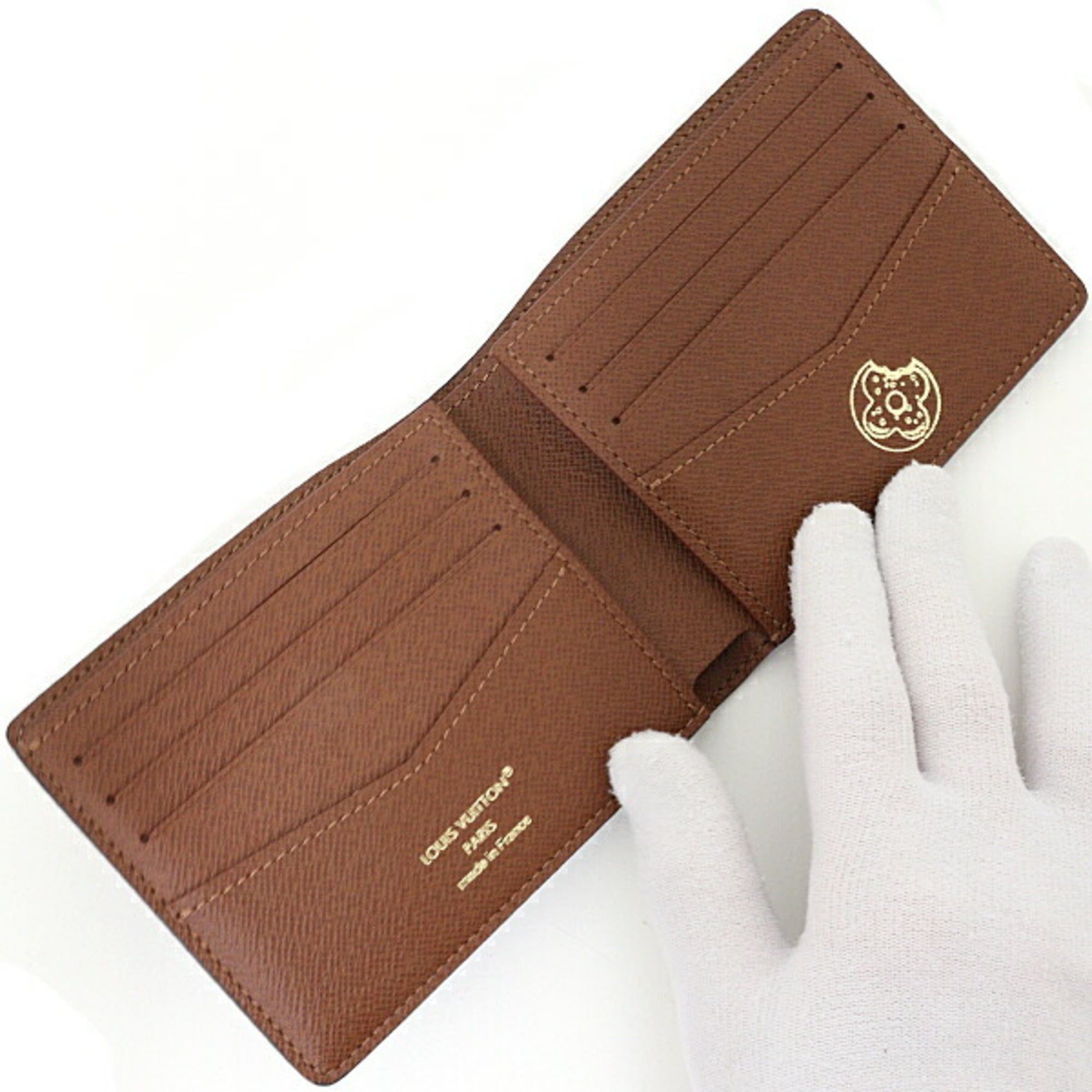 Monogram Monogram Canvas Leather Wallet (Bi-Fold) (Pre-Owned) - Louis Vuitton - Modalova