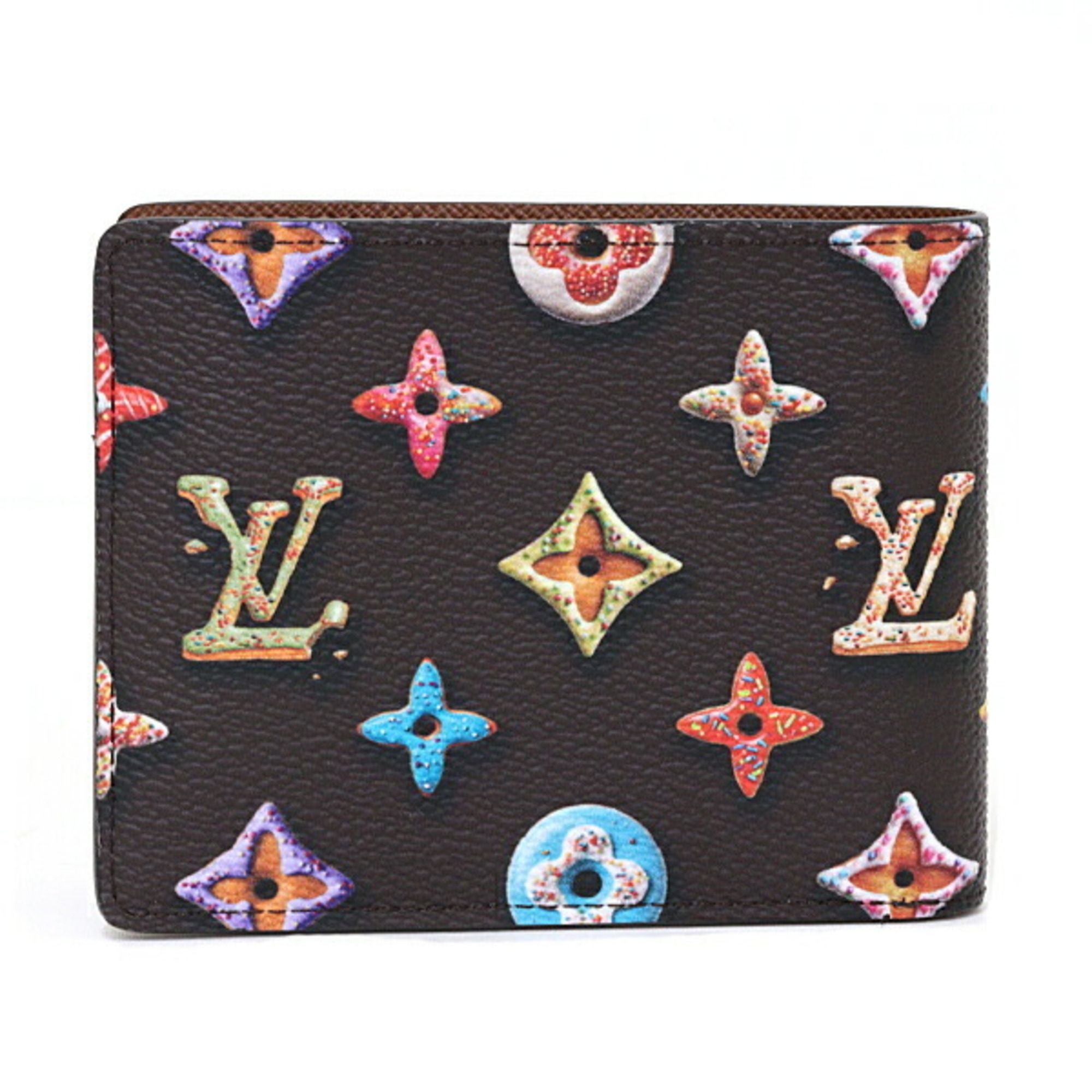 Monogram Monogram Canvas Leather Wallet (Bi-Fold) (Pre-Owned) - Louis Vuitton - Modalova