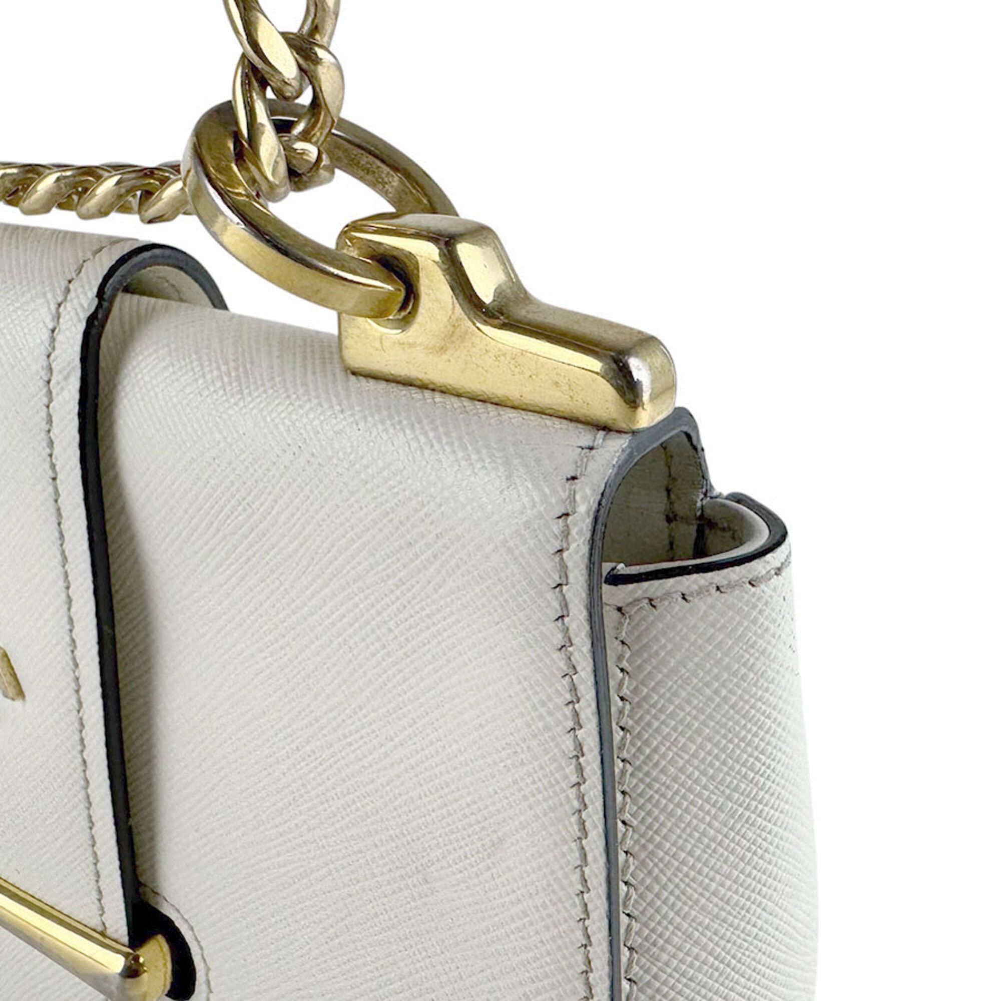 Leather Shoulder Bag (Pre-Owned) - Prada - Modalova