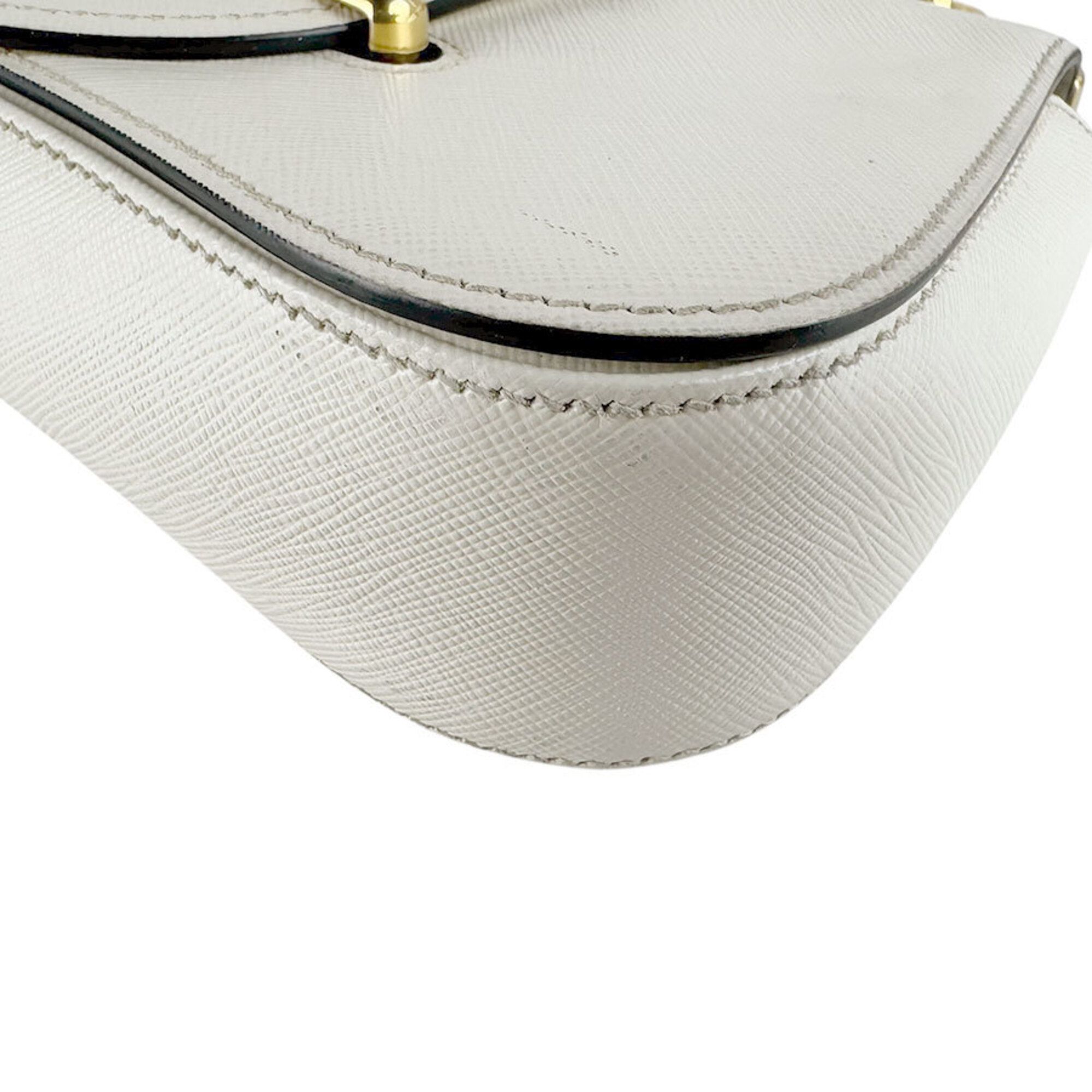 Leather Shoulder Bag (Pre-Owned) - Prada - Modalova
