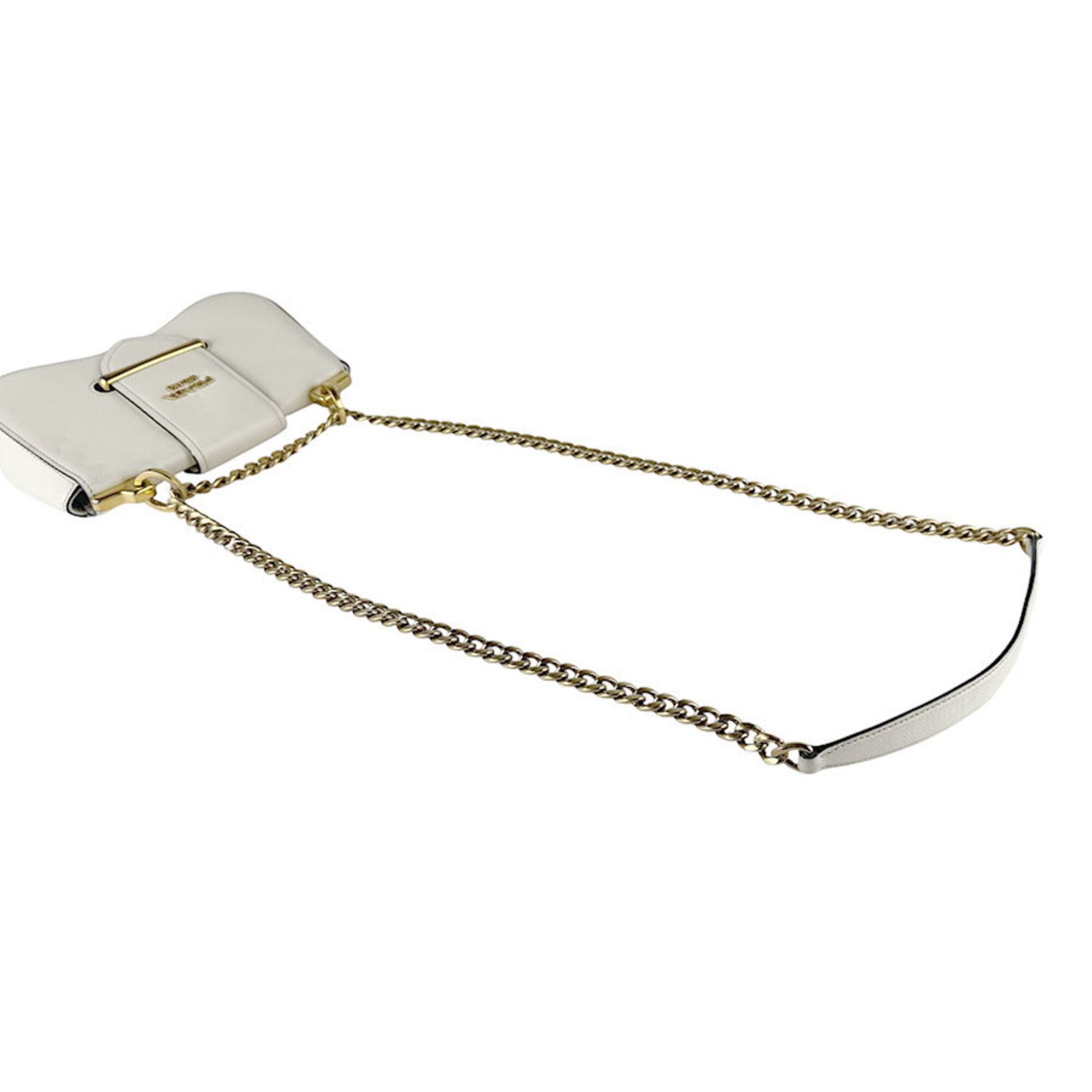 Leather Shoulder Bag (Pre-Owned) - Prada - Modalova