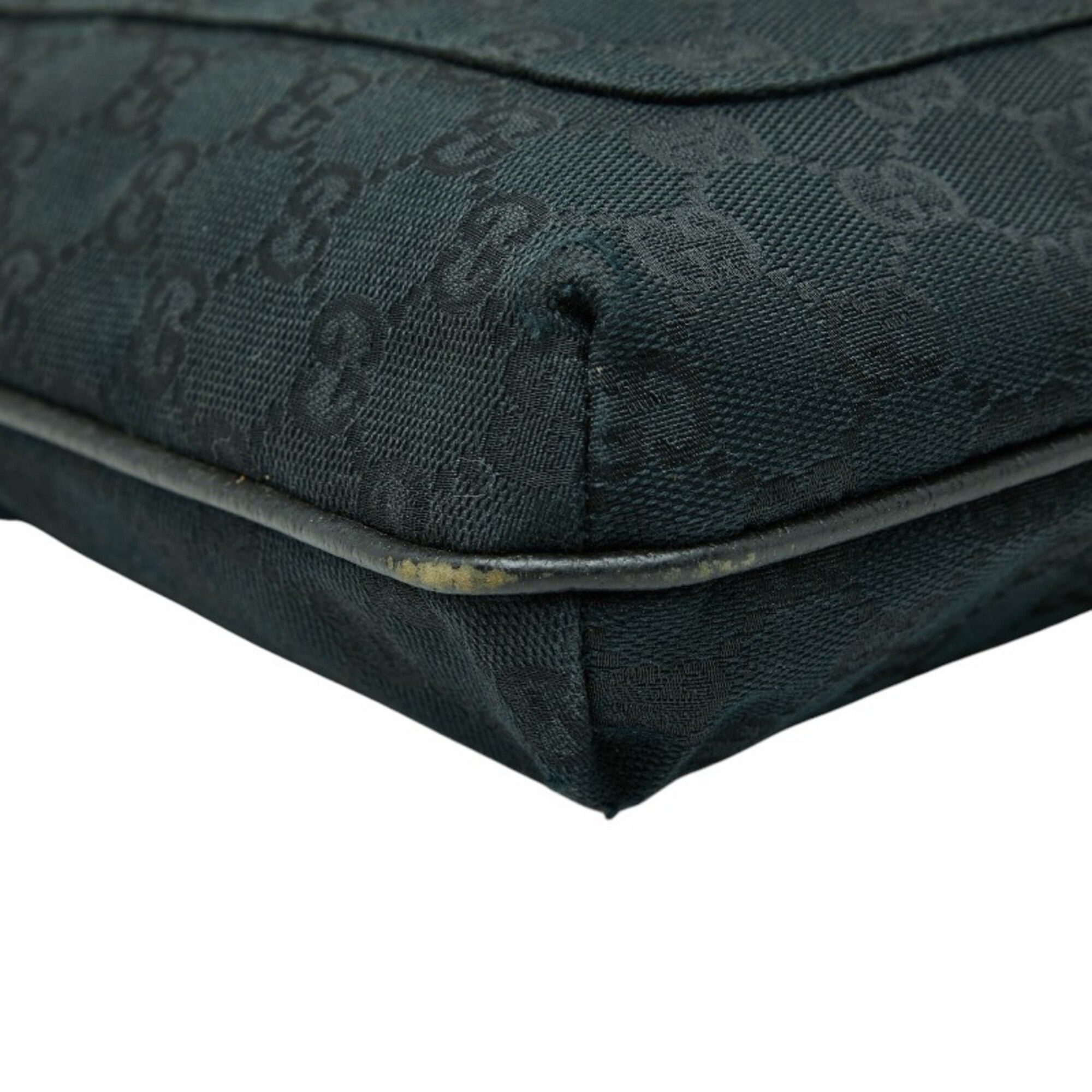 Canvas Leather Shoulder Bag (Pre-Owned) - Gucci - Modalova