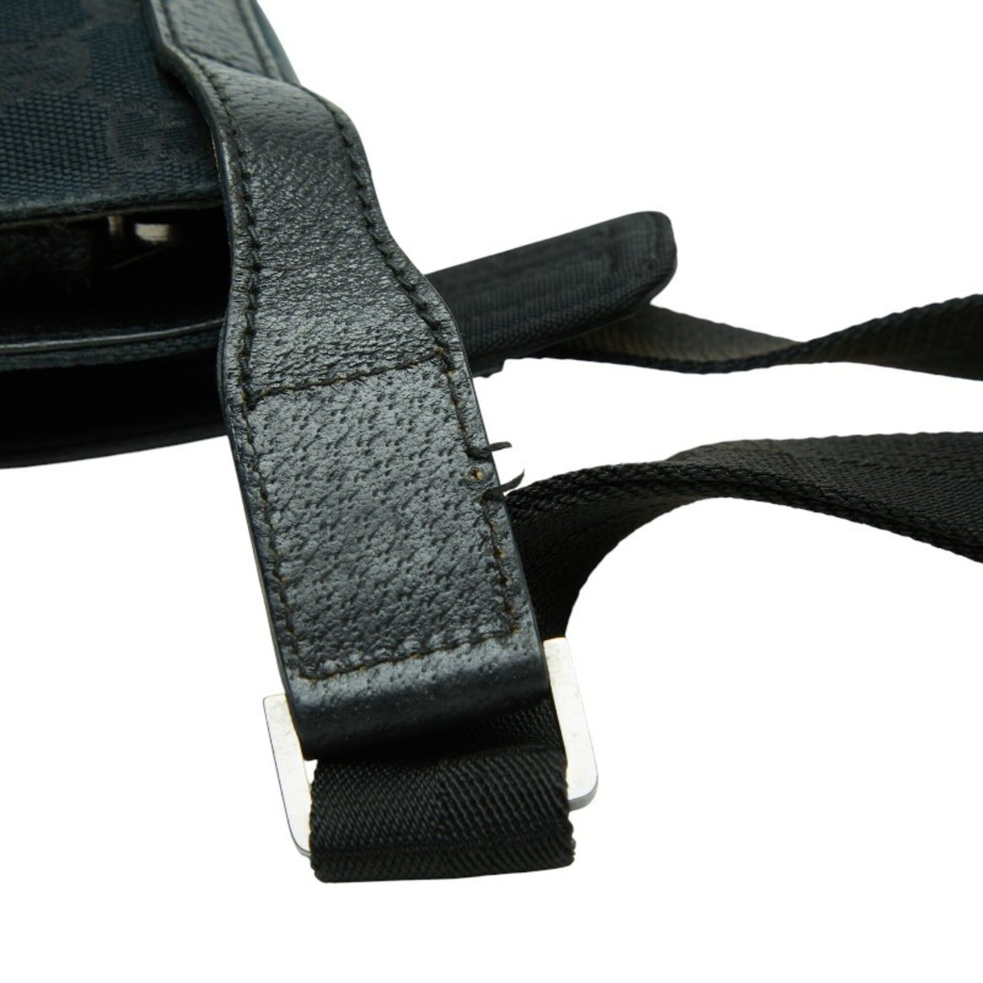 Canvas Leather Shoulder Bag (Pre-Owned) - Gucci - Modalova