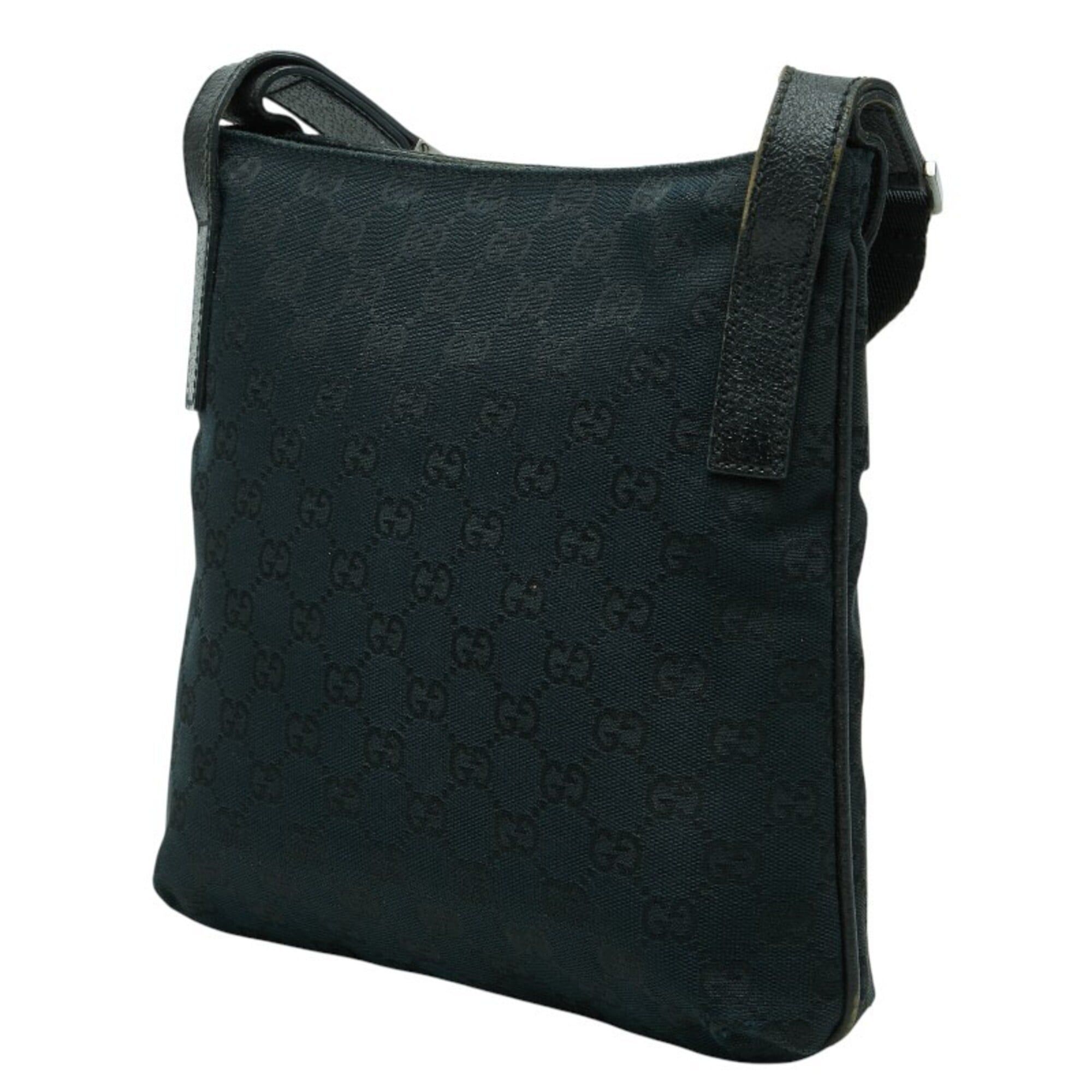 Canvas Leather Shoulder Bag (Pre-Owned) - Gucci - Modalova
