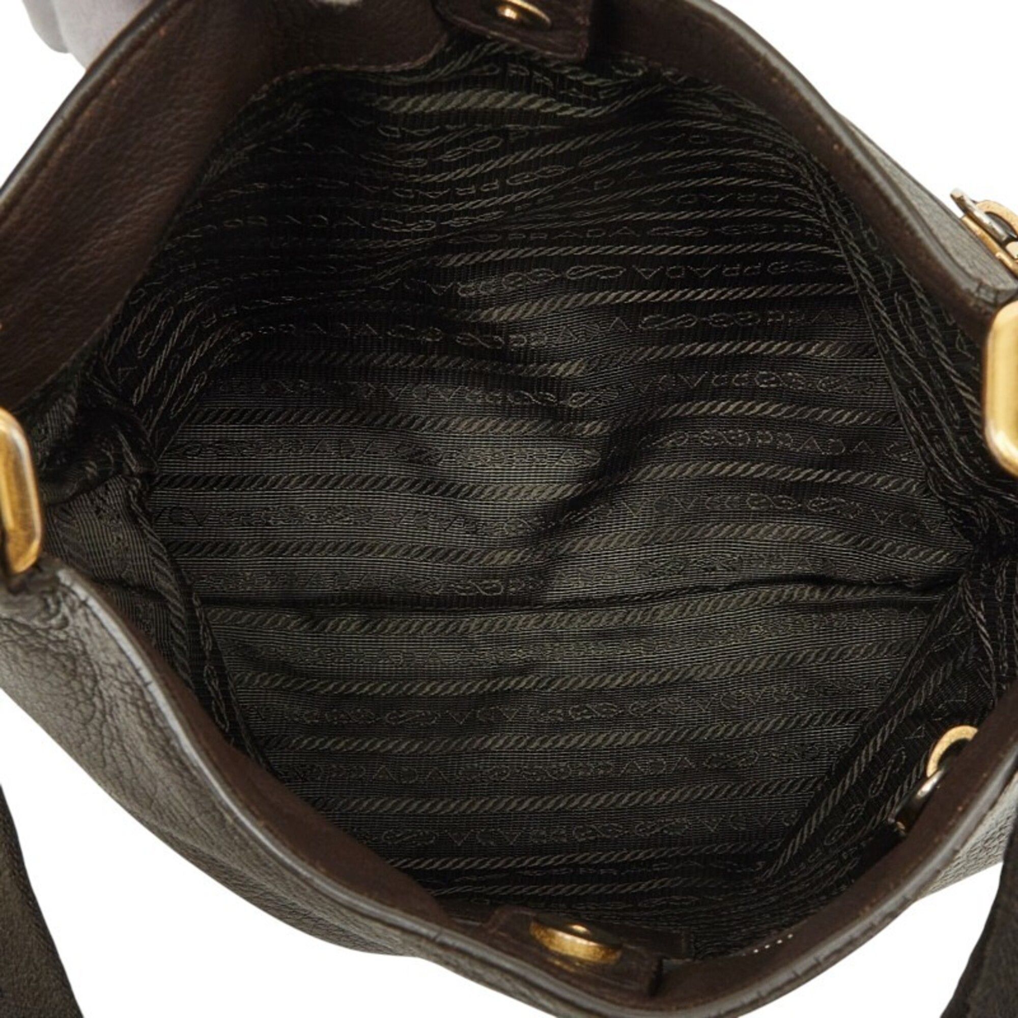 Leather Shoulder Bag (Pre-Owned) - Prada - Modalova