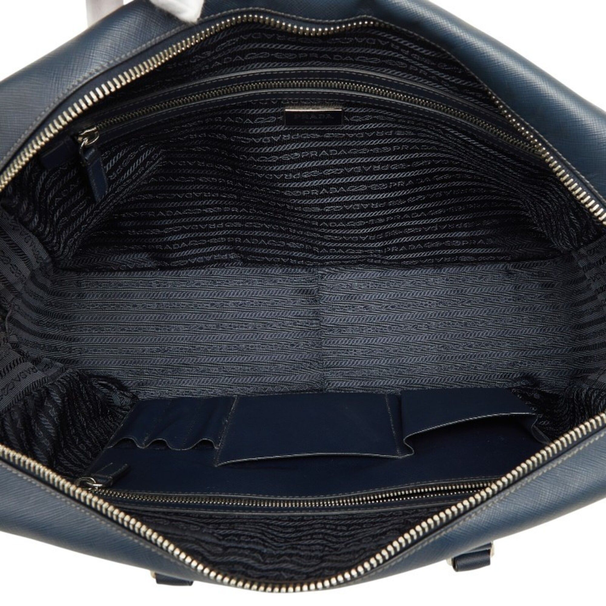 Leather Briefcase (Pre-Owned) - Prada - Modalova