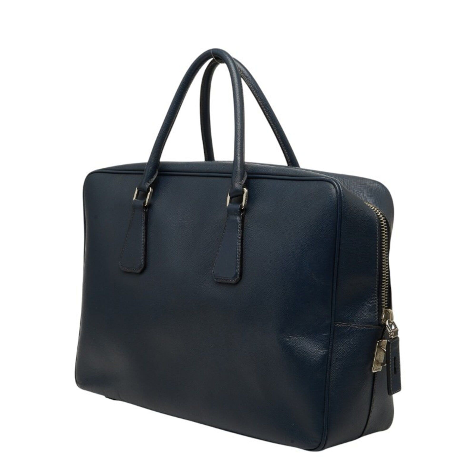 Leather Briefcase (Pre-Owned) - Prada - Modalova