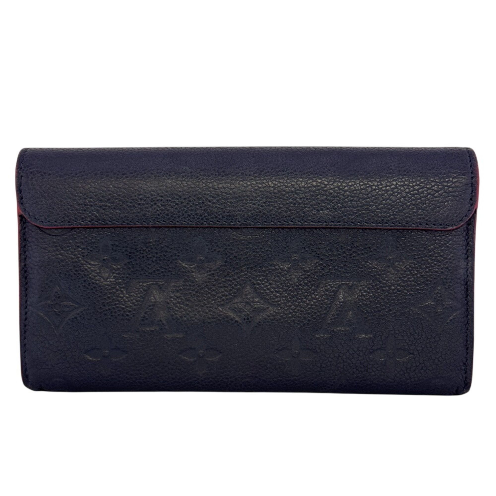 Monogram Empreinte Leather Long Wallet (Bi-Fold) (Pre-Owned) - Louis Vuitton - Modalova