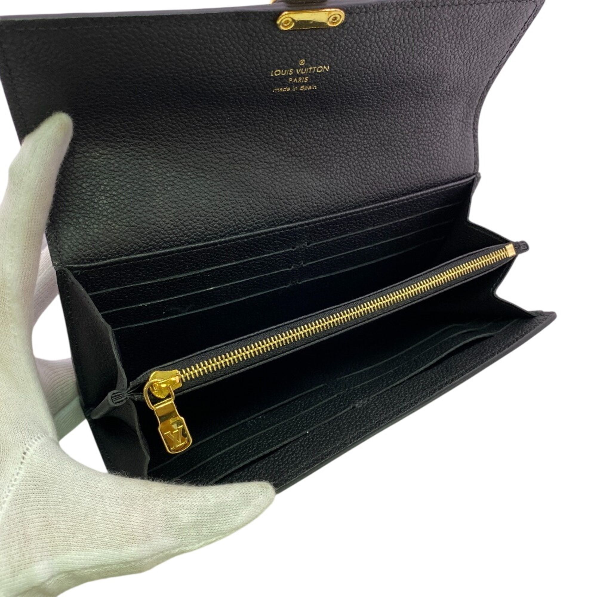 Leather Long Wallet (Bi-Fold) (Pre-Owned) - Louis Vuitton - Modalova