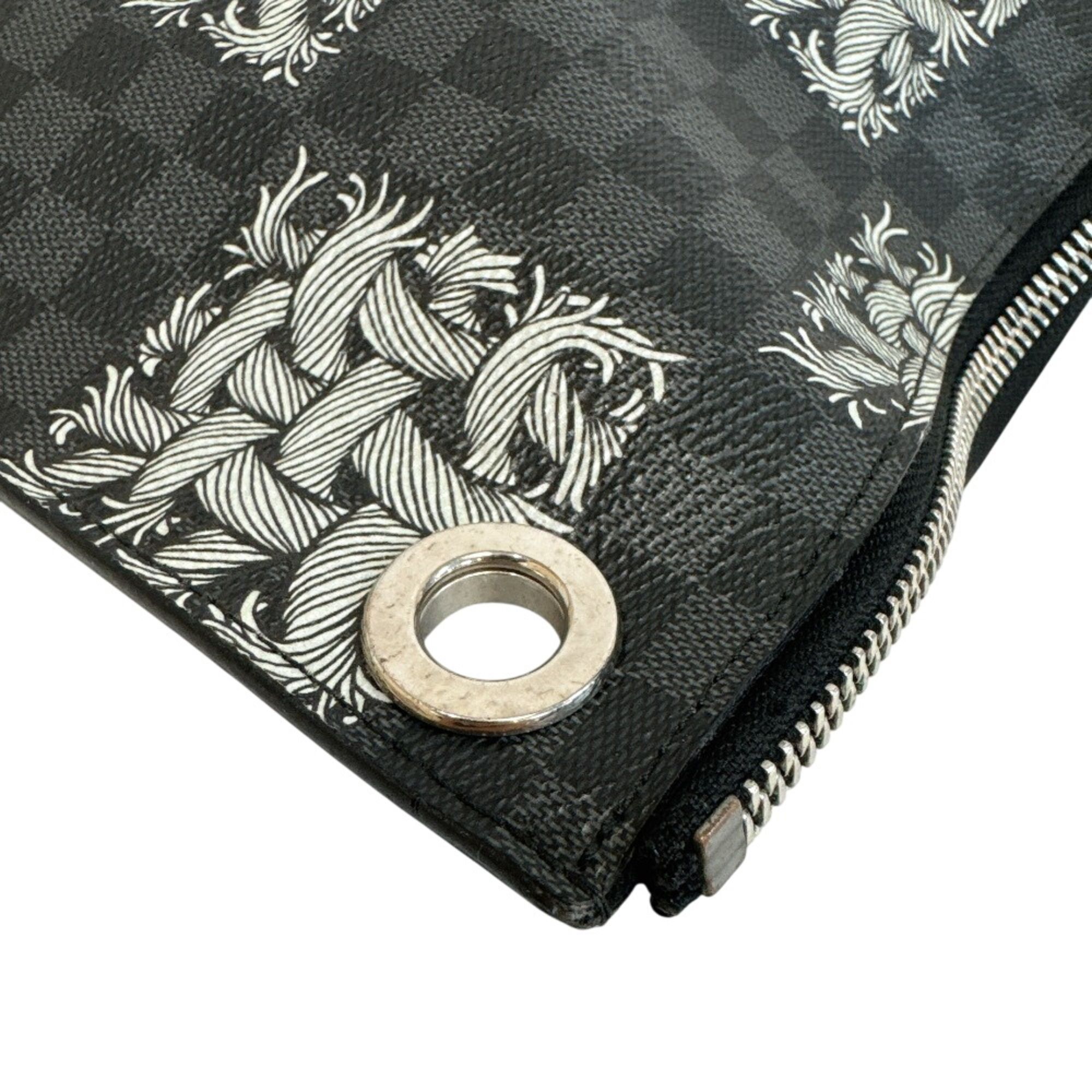 Damier Graphite Clutch Bag (Pre-Owned) - Louis Vuitton - Modalova