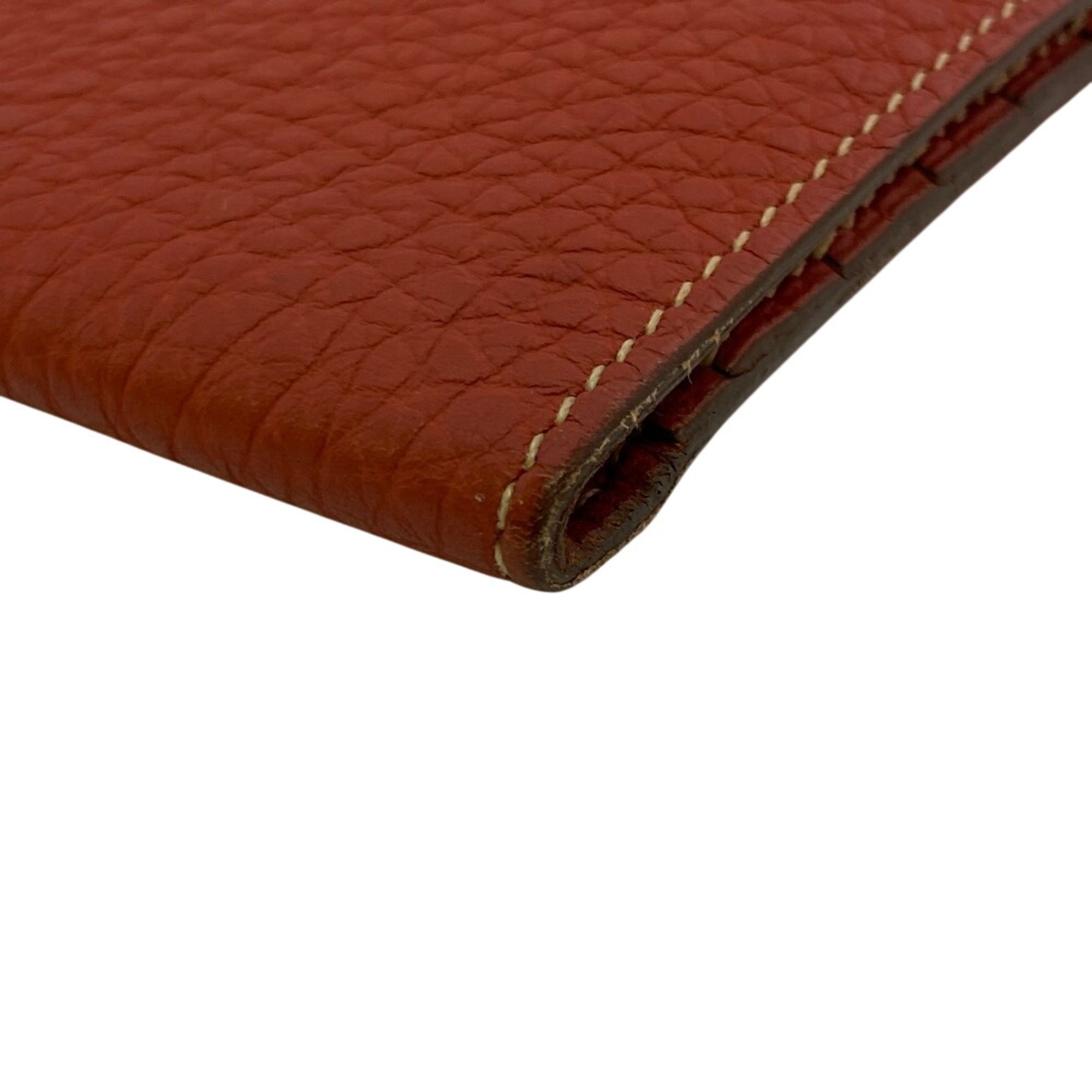 Togo Leather Long Wallet (Bi-Fold) (Pre-Owned) - Hermes - Modalova