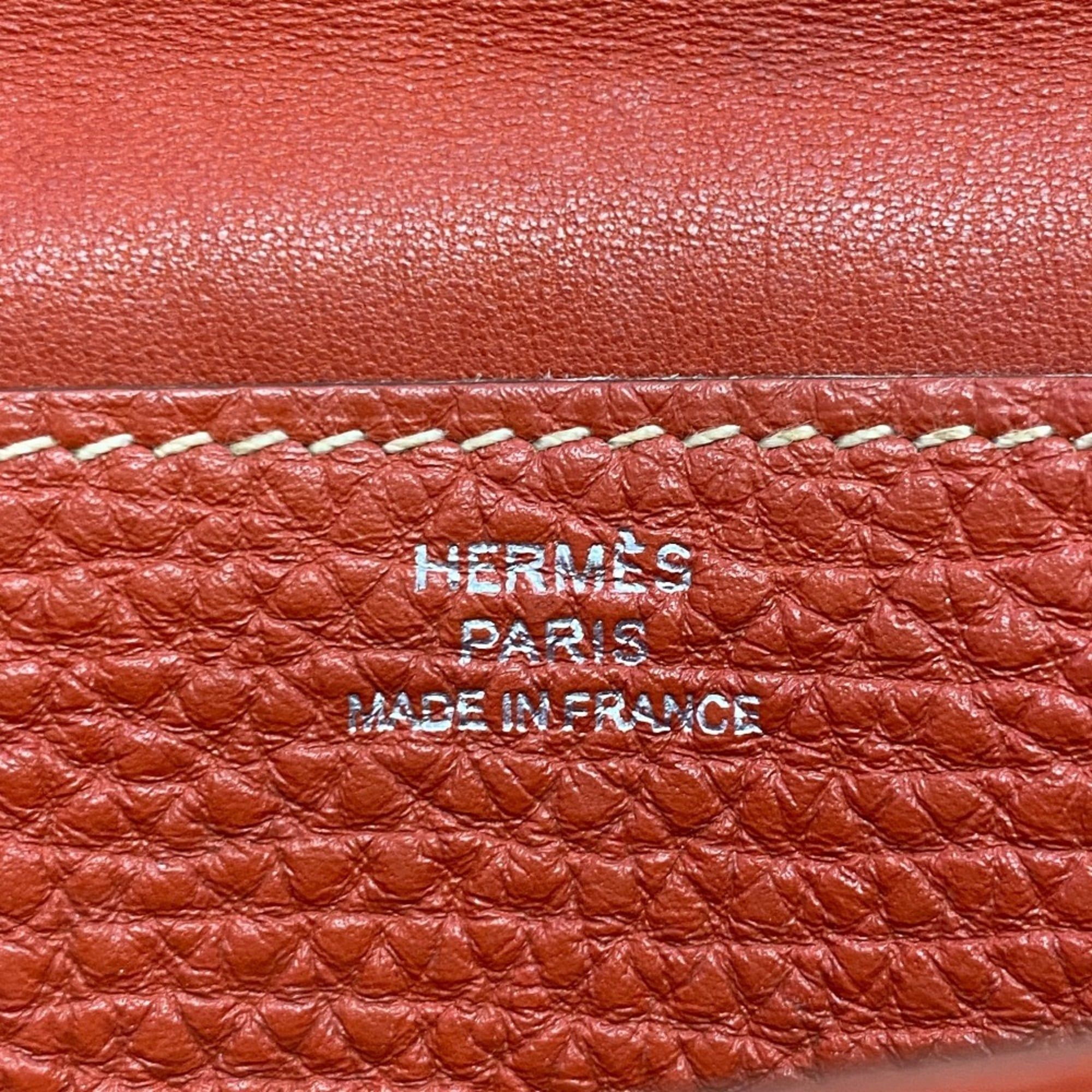 Togo Leather Long Wallet (Bi-Fold) (Pre-Owned) - Hermes - Modalova