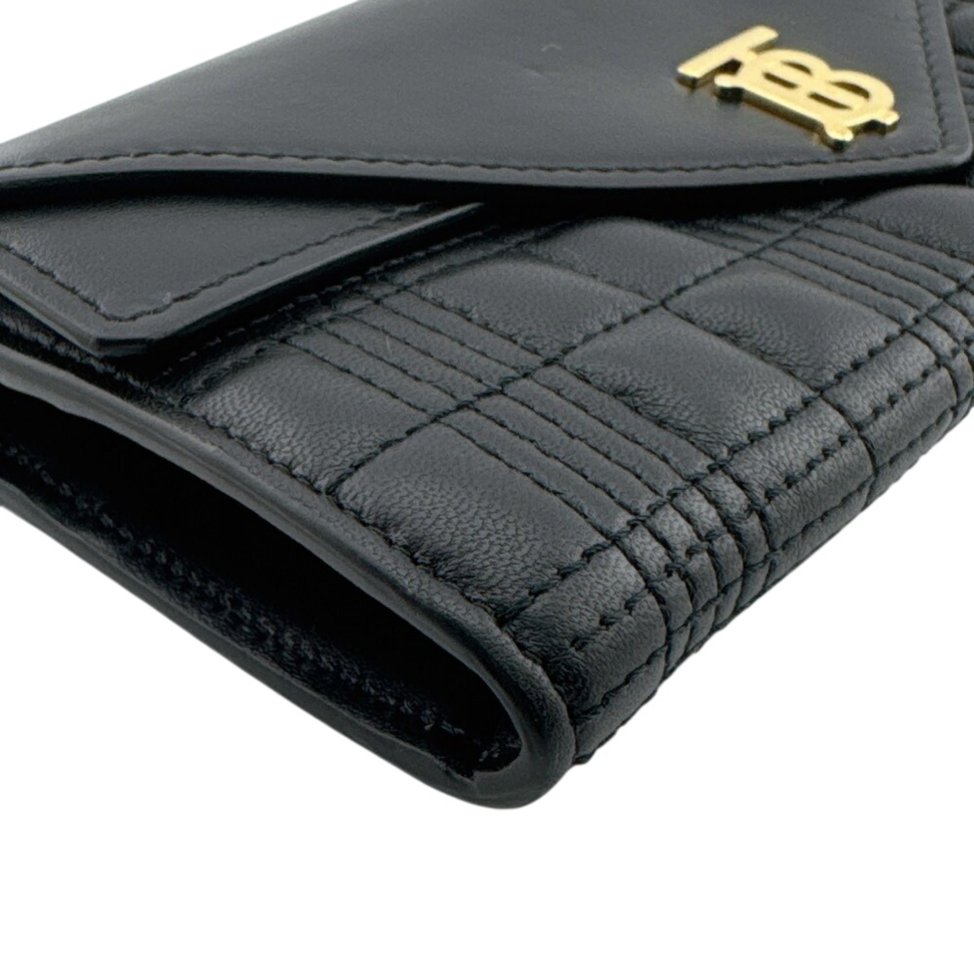 Leather Long Wallet (Bi-Fold) (Pre-Owned) - Burberry - Modalova