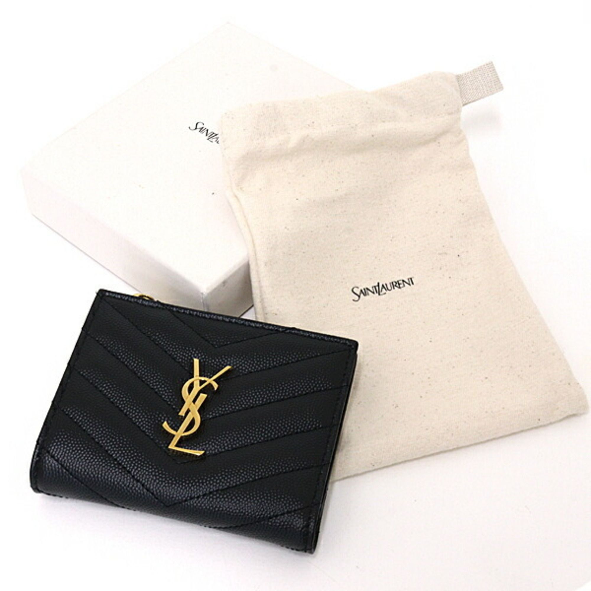 Leather Wallet (Bi-Fold) (Pre-Owned) - Saint Laurent - Modalova