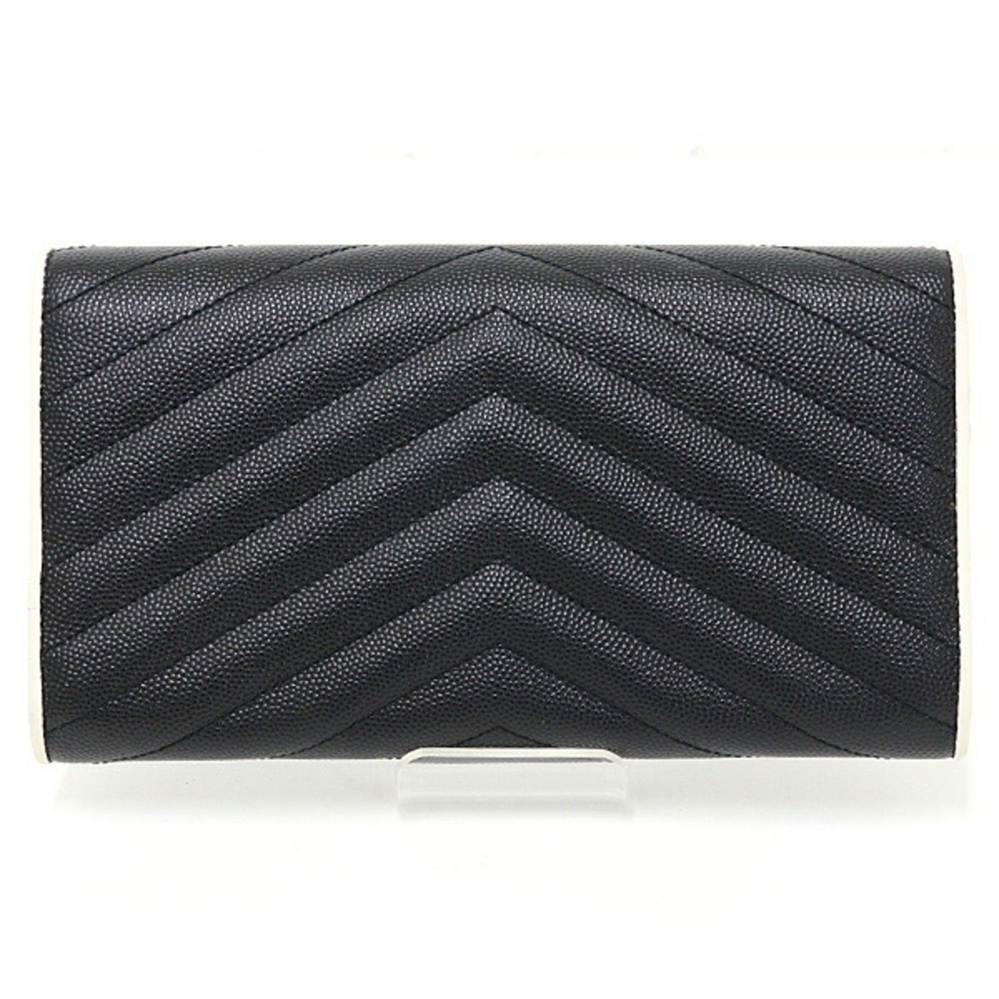 Leather Long Wallet (Bi-Fold) (Pre-Owned) - Saint Laurent - Modalova