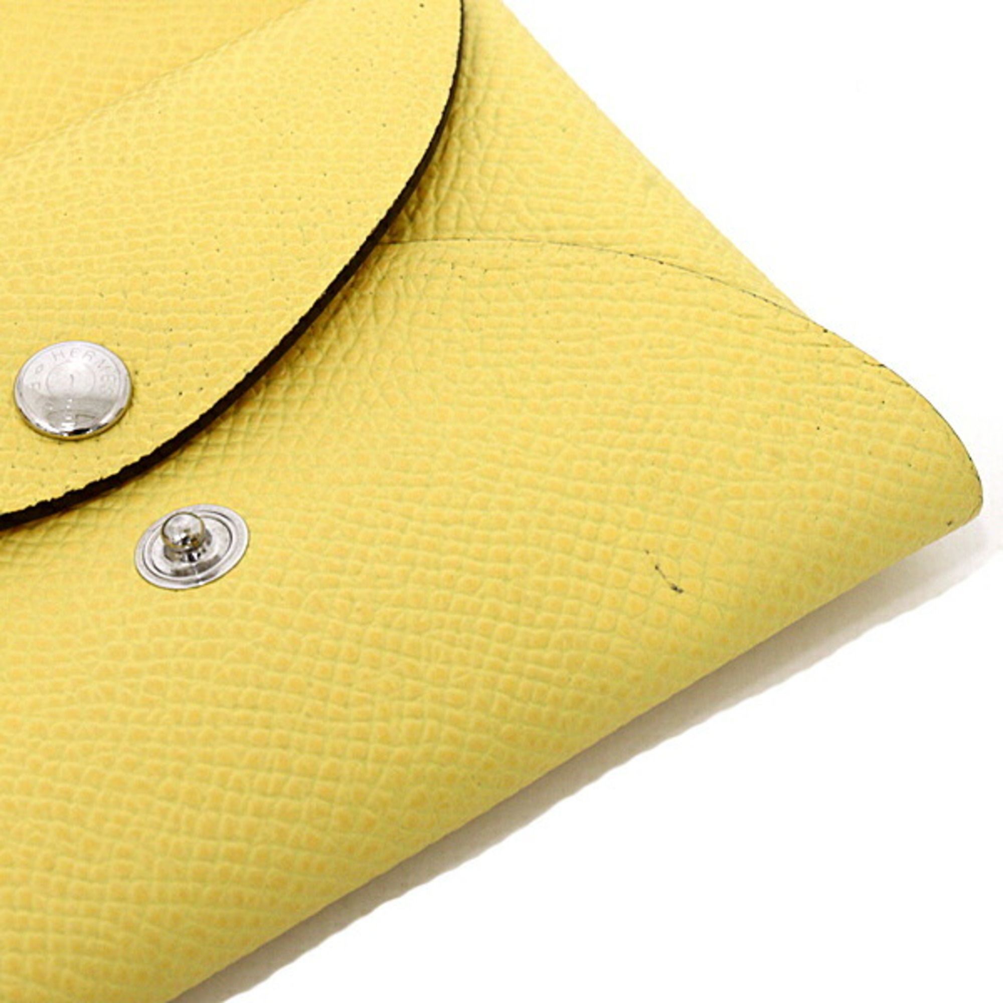 Epsom Leather Coin Purse/Coin Case (Pre-Owned) - Hermes - Modalova