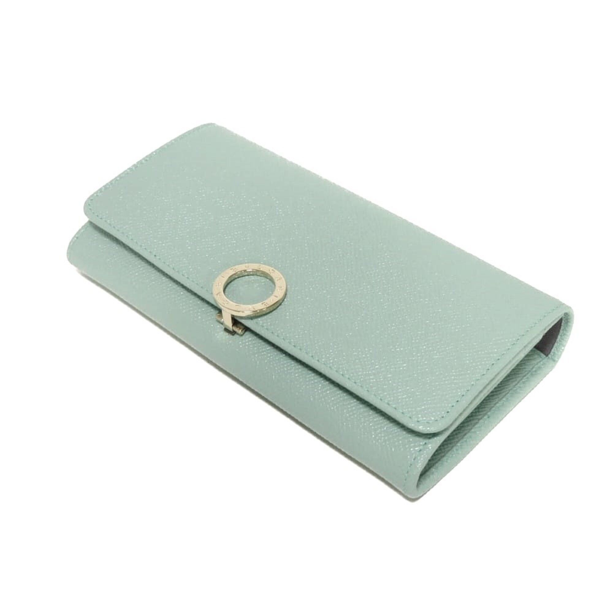 Leather Long Wallet (Bi-Fold) (Pre-Owned) - Bvlgari - Modalova