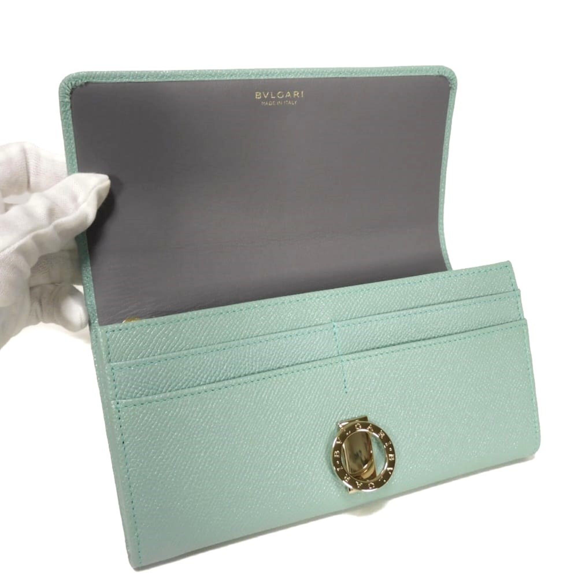 Leather Long Wallet (Bi-Fold) (Pre-Owned) - Bvlgari - Modalova