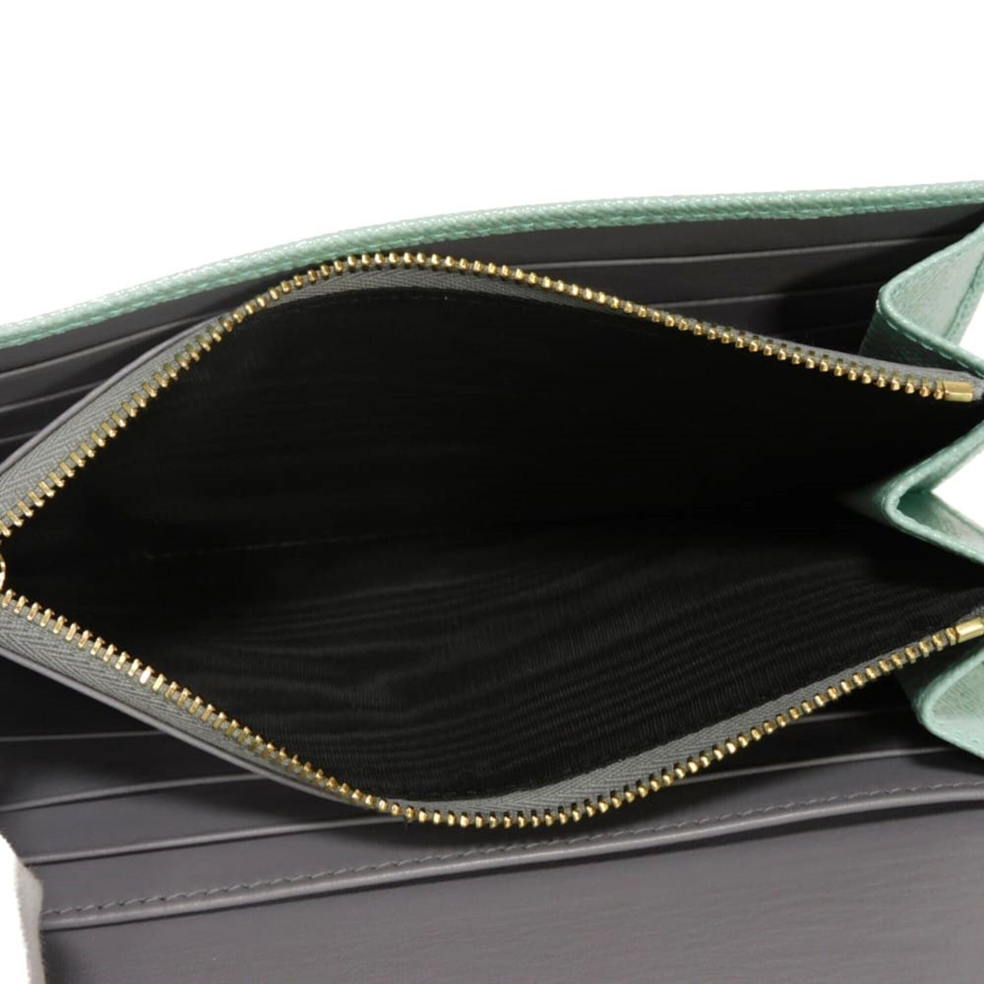 Leather Long Wallet (Bi-Fold) (Pre-Owned) - Bvlgari - Modalova