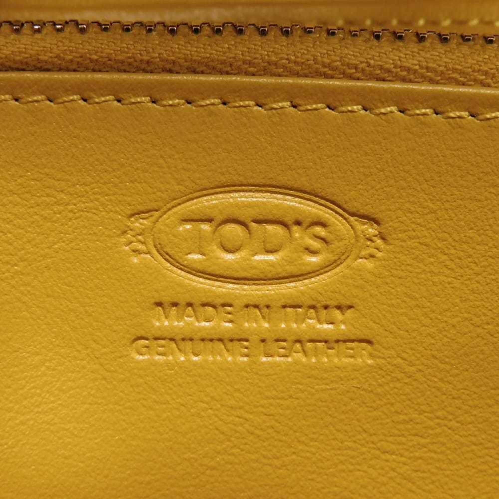 Leather Long Wallet (Bi-Fold) (Pre-Owned) - Tod's - Modalova