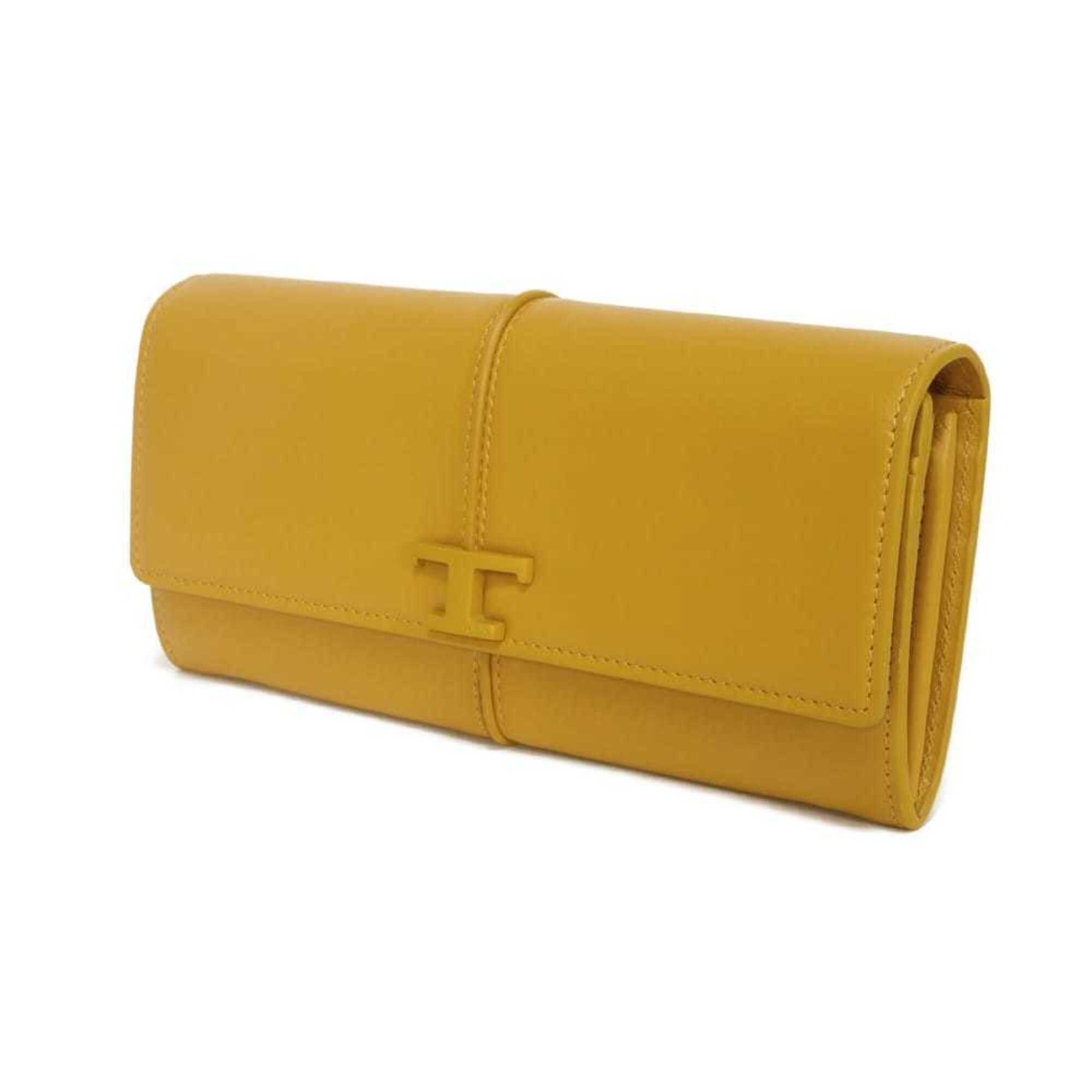 Leather Long Wallet (Bi-Fold) (Pre-Owned) - Tod's - Modalova