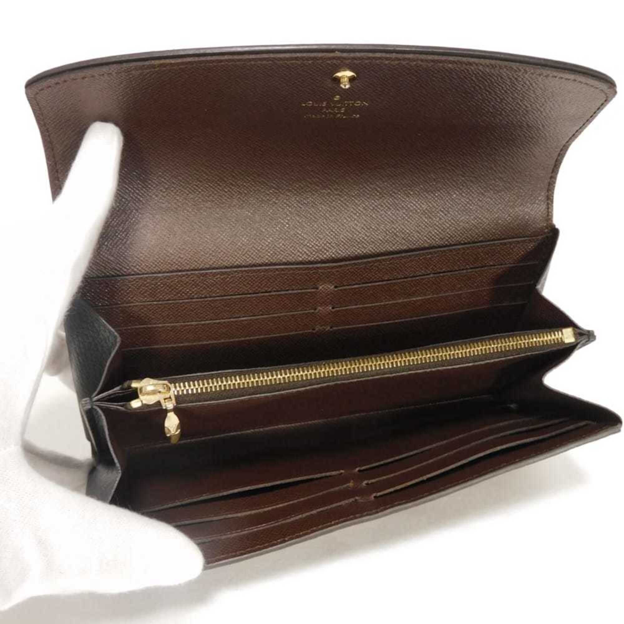 Leather Long Wallet (Bi-Fold) (Pre-Owned) - Louis Vuitton - Modalova