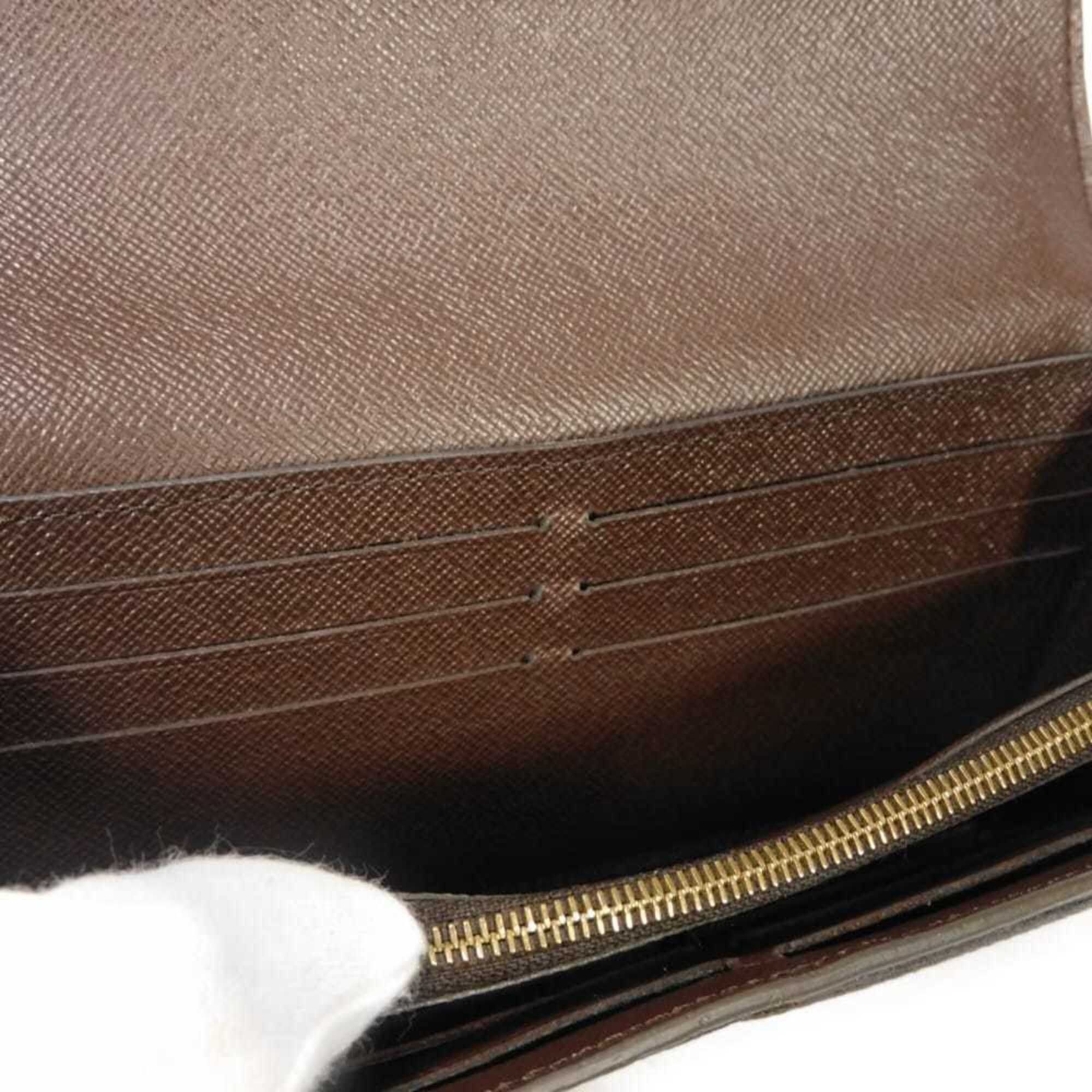 Leather Long Wallet (Bi-Fold) (Pre-Owned) - Louis Vuitton - Modalova