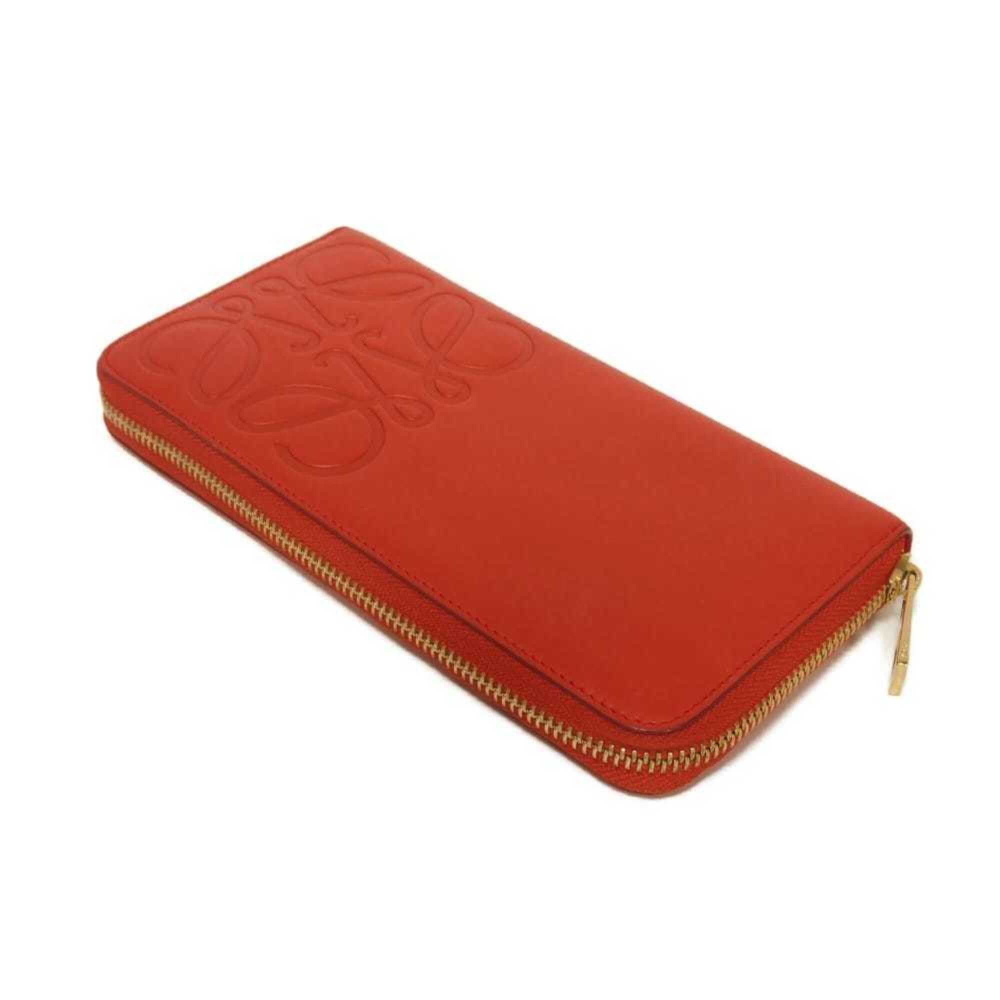 Leather Long Wallet (Bi-Fold) (Pre-Owned) - Loewe - Modalova