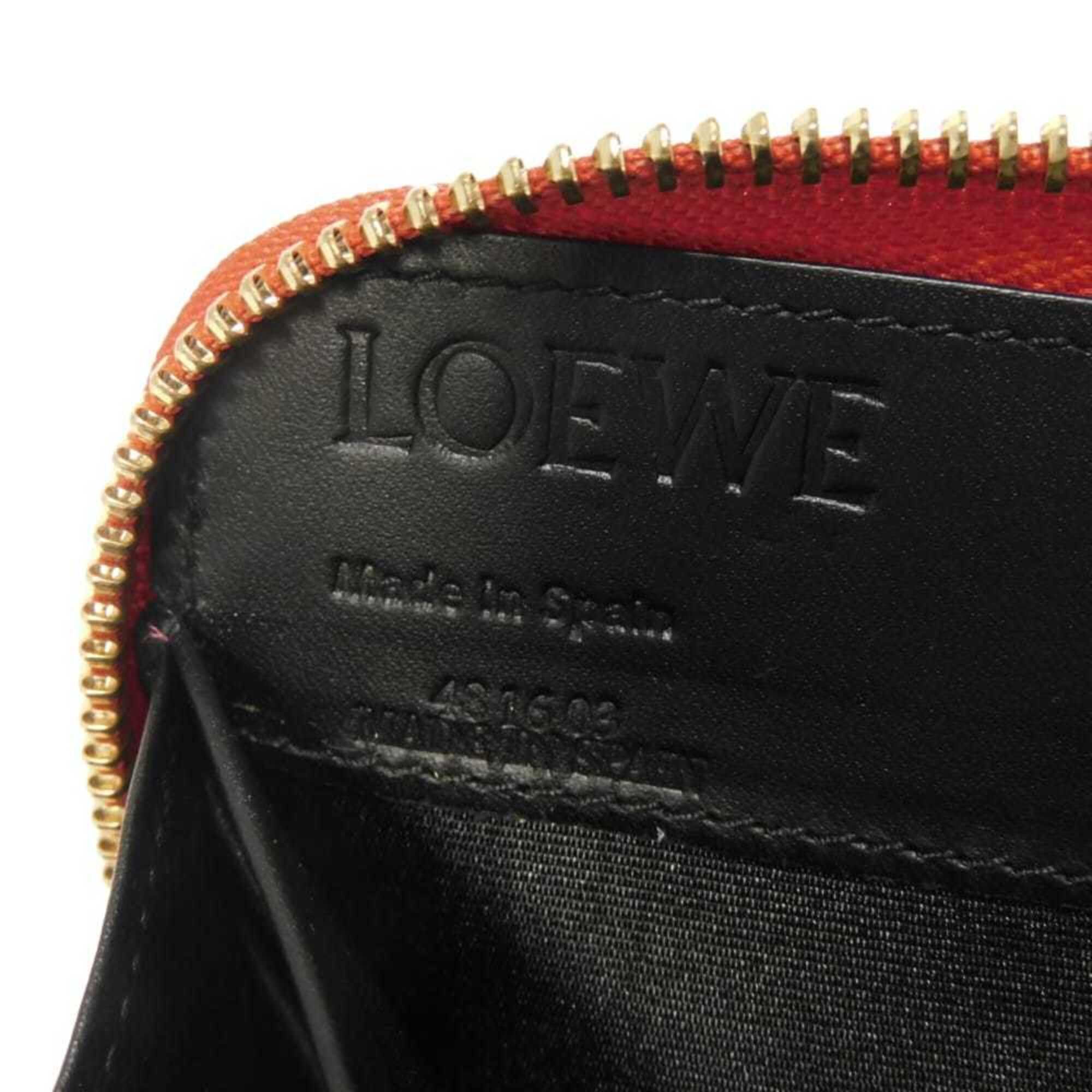 Leather Long Wallet (Bi-Fold) (Pre-Owned) - Loewe - Modalova