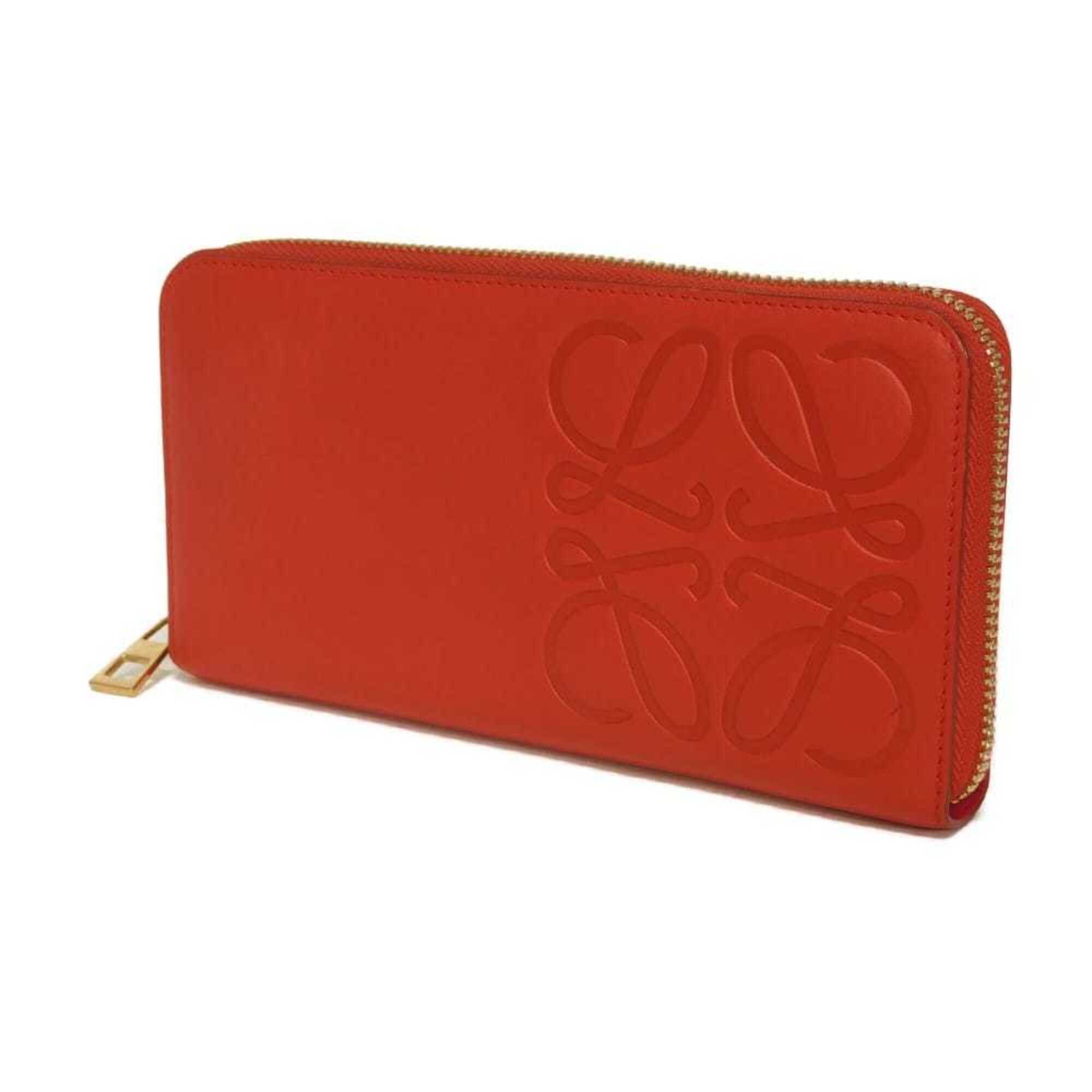 Leather Long Wallet (Bi-Fold) (Pre-Owned) - Loewe - Modalova