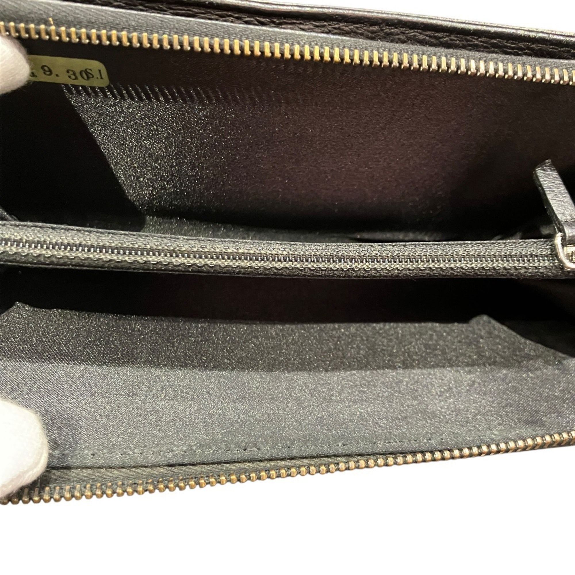 Leather Long Wallet (Bi-Fold) (Pre-Owned) - Chanel - Modalova