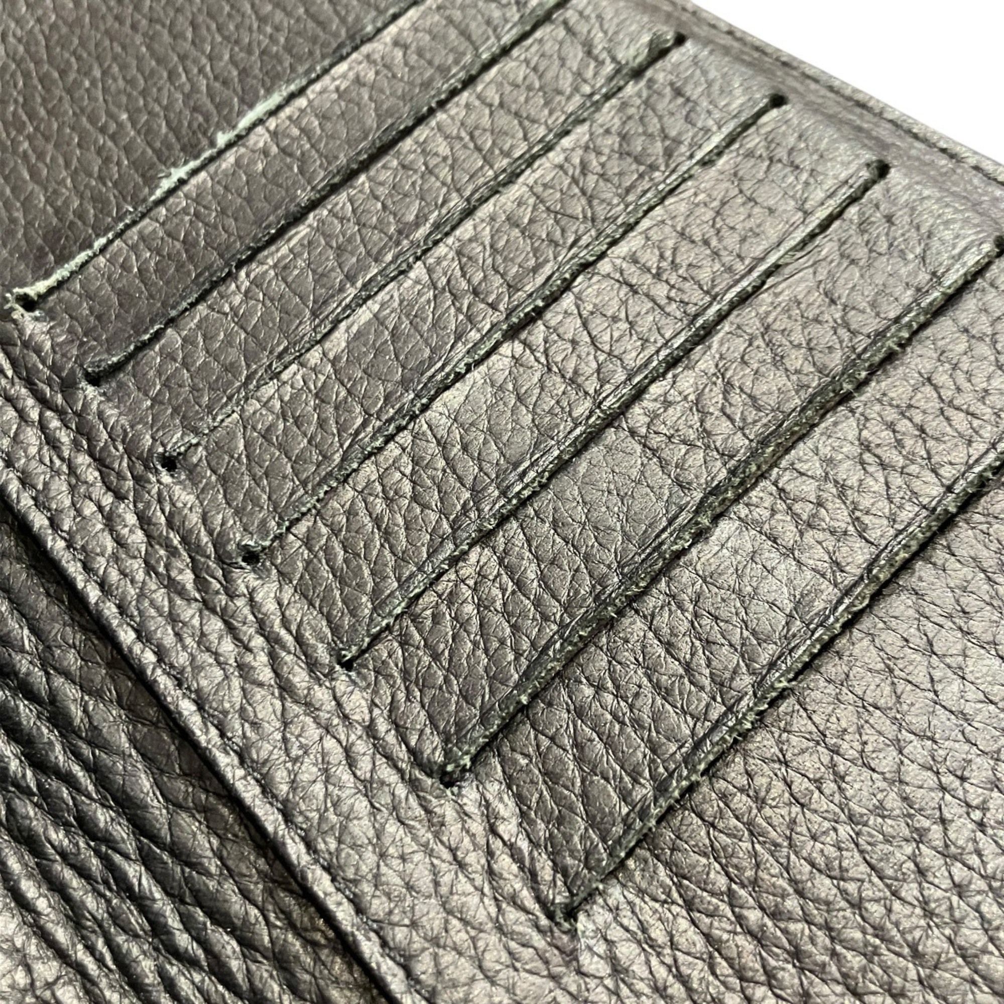 Leather Long Wallet (Bi-Fold) (Pre-Owned) - Chanel - Modalova